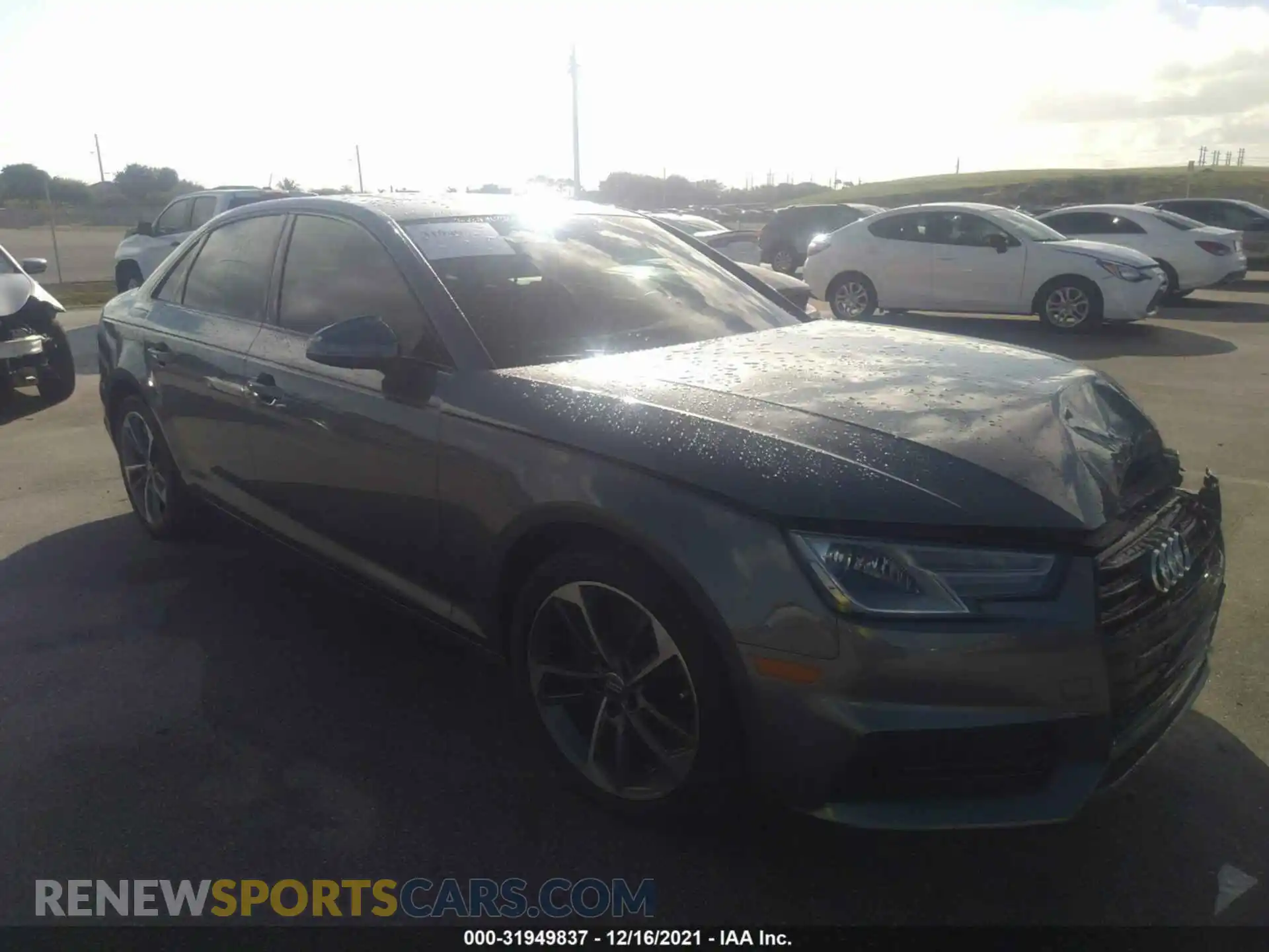 1 Photograph of a damaged car WAUGMAF47KN012023 AUDI A4 2019