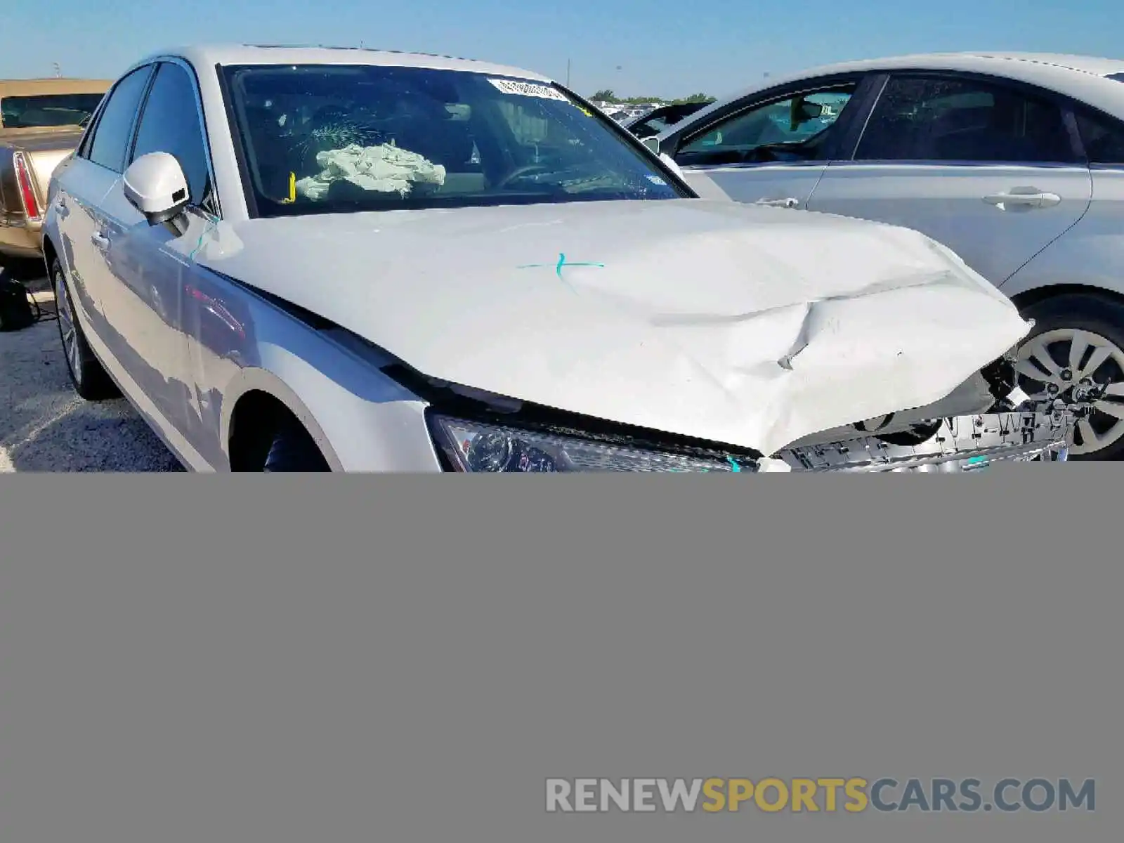1 Фотография поврежденного автомобиля WAUGMAF48KN006232 AUDI A4 2019