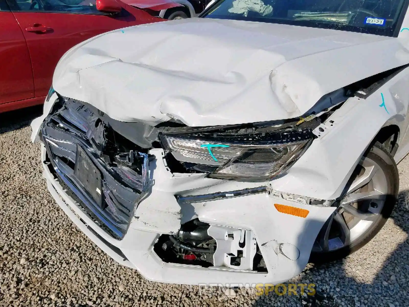 9 Фотография поврежденного автомобиля WAUGMAF48KN006232 AUDI A4 2019