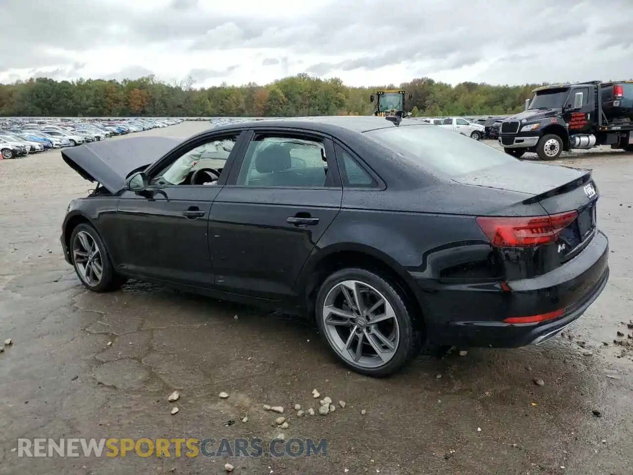 2 Photograph of a damaged car WAUGMAF48KN017232 AUDI A4 2019