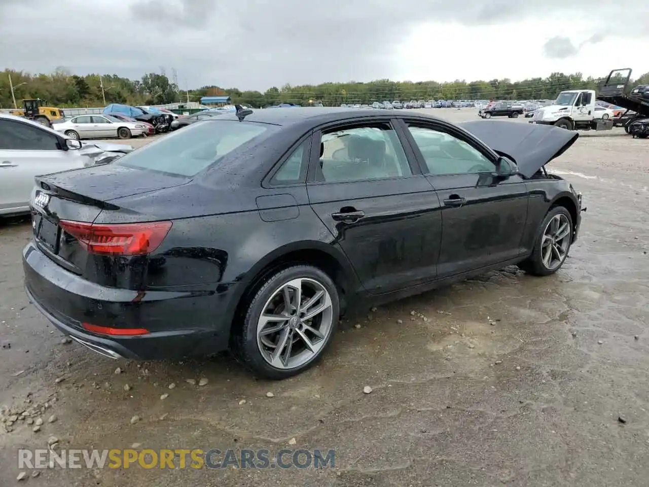 3 Photograph of a damaged car WAUGMAF48KN017232 AUDI A4 2019