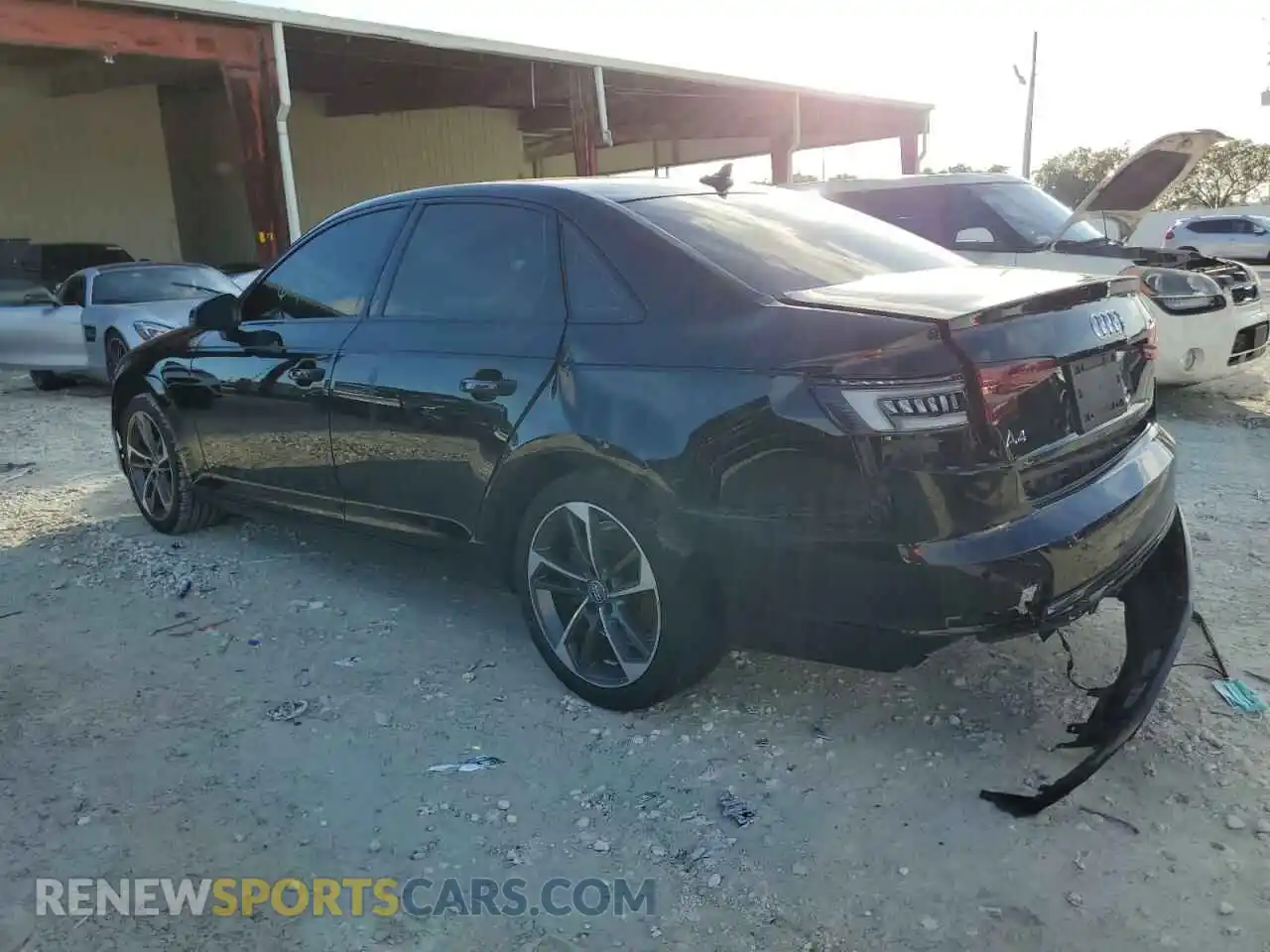 2 Photograph of a damaged car WAUGMAF48KN018820 AUDI A4 2019