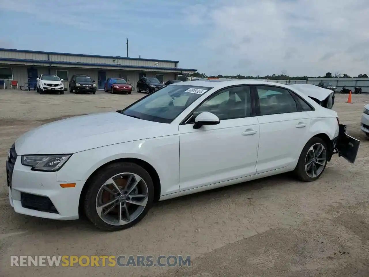 1 Photograph of a damaged car WAUGMAF49KA120568 AUDI A4 2019