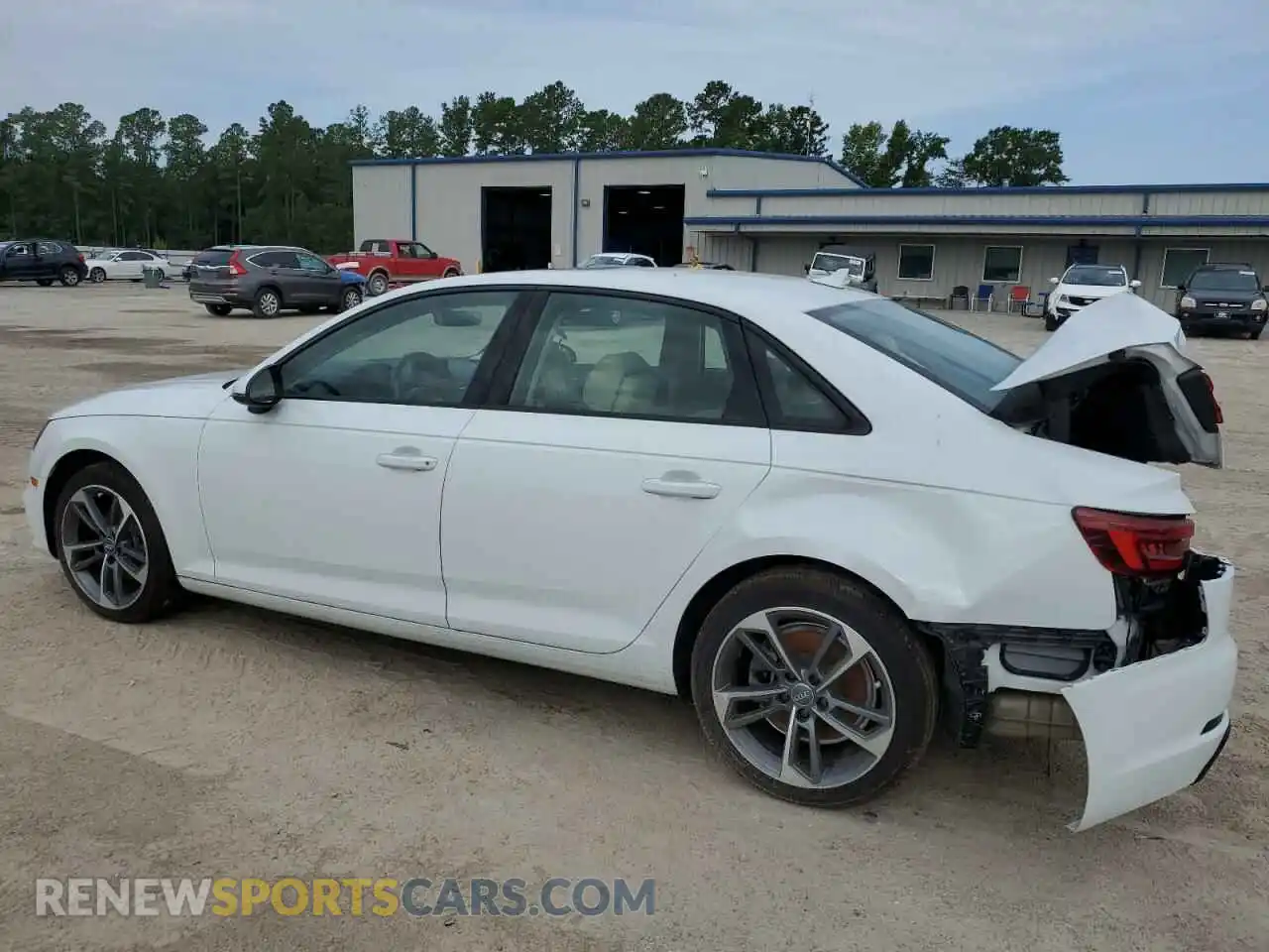 2 Photograph of a damaged car WAUGMAF49KA120568 AUDI A4 2019