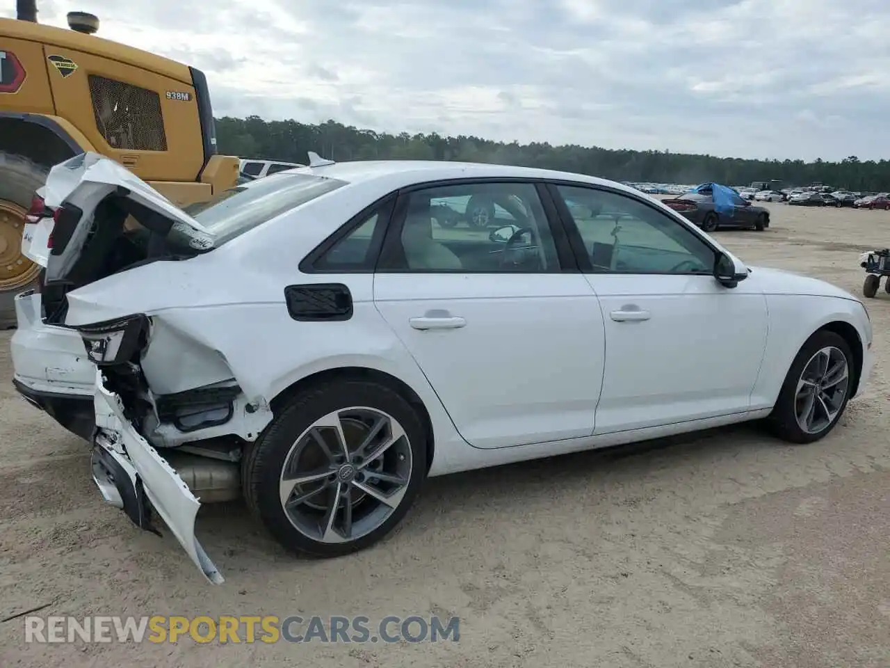 3 Photograph of a damaged car WAUGMAF49KA120568 AUDI A4 2019