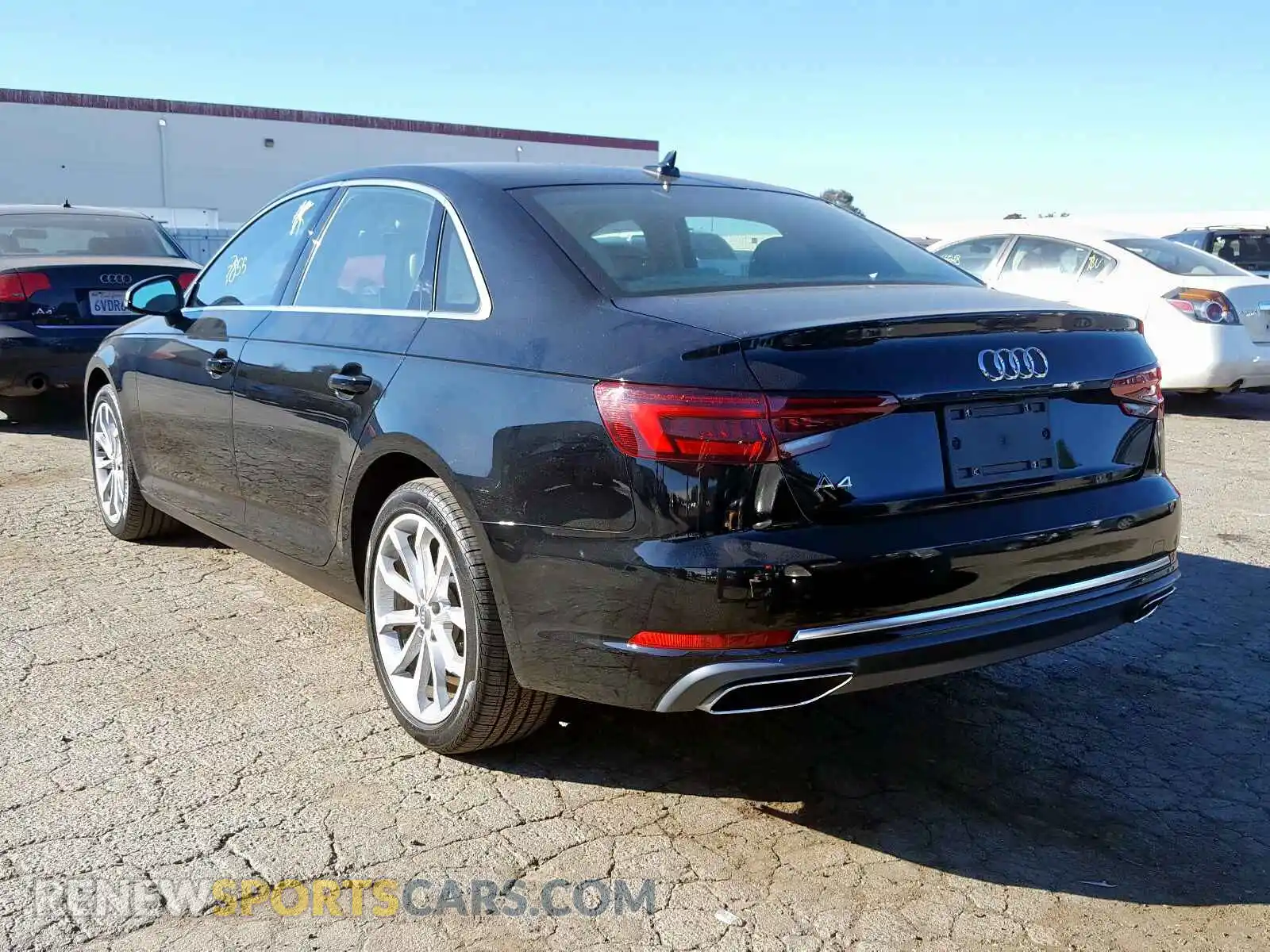 3 Photograph of a damaged car WAUGMAF4XKA044634 AUDI A4 2019
