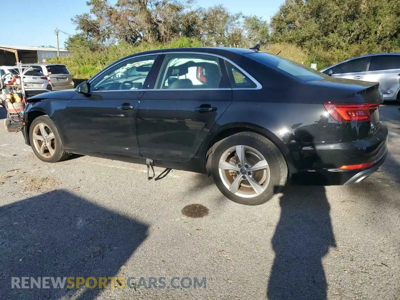 2 Photograph of a damaged car WAUGMAF4XKA055634 AUDI A4 2019