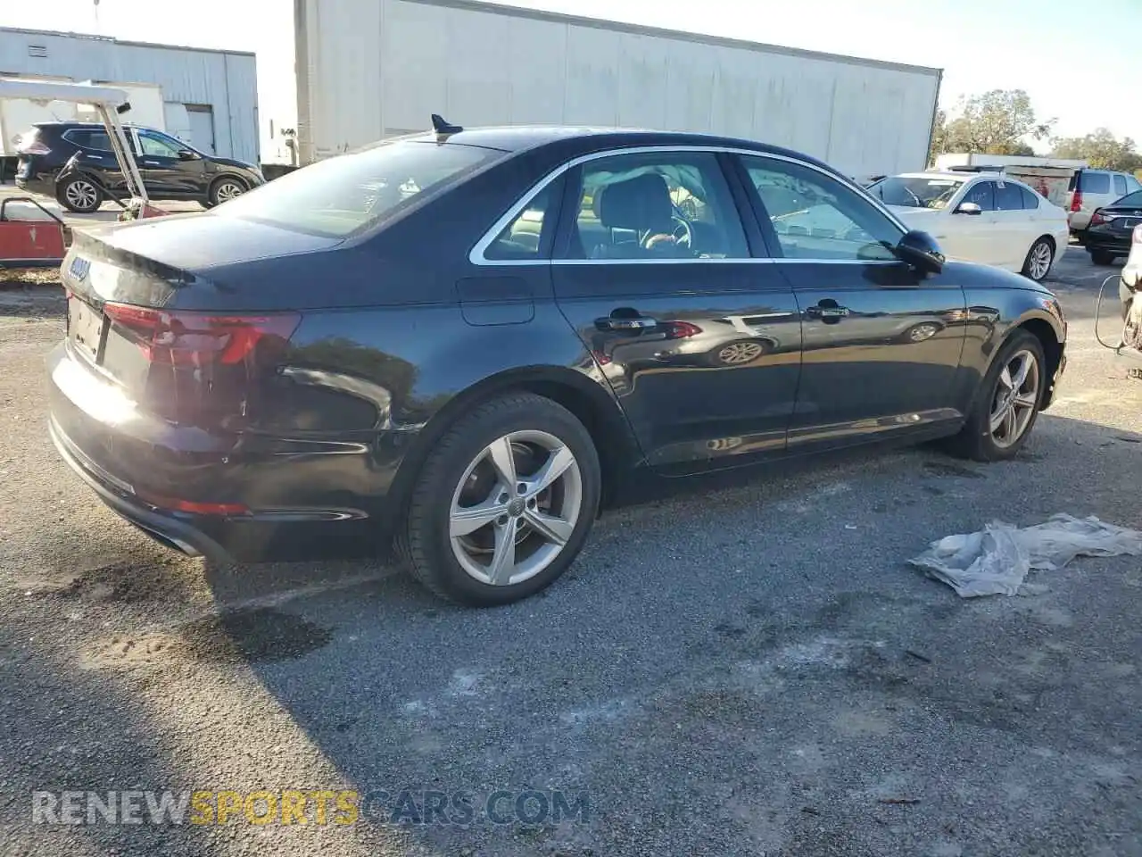 3 Photograph of a damaged car WAUGMAF4XKA055634 AUDI A4 2019