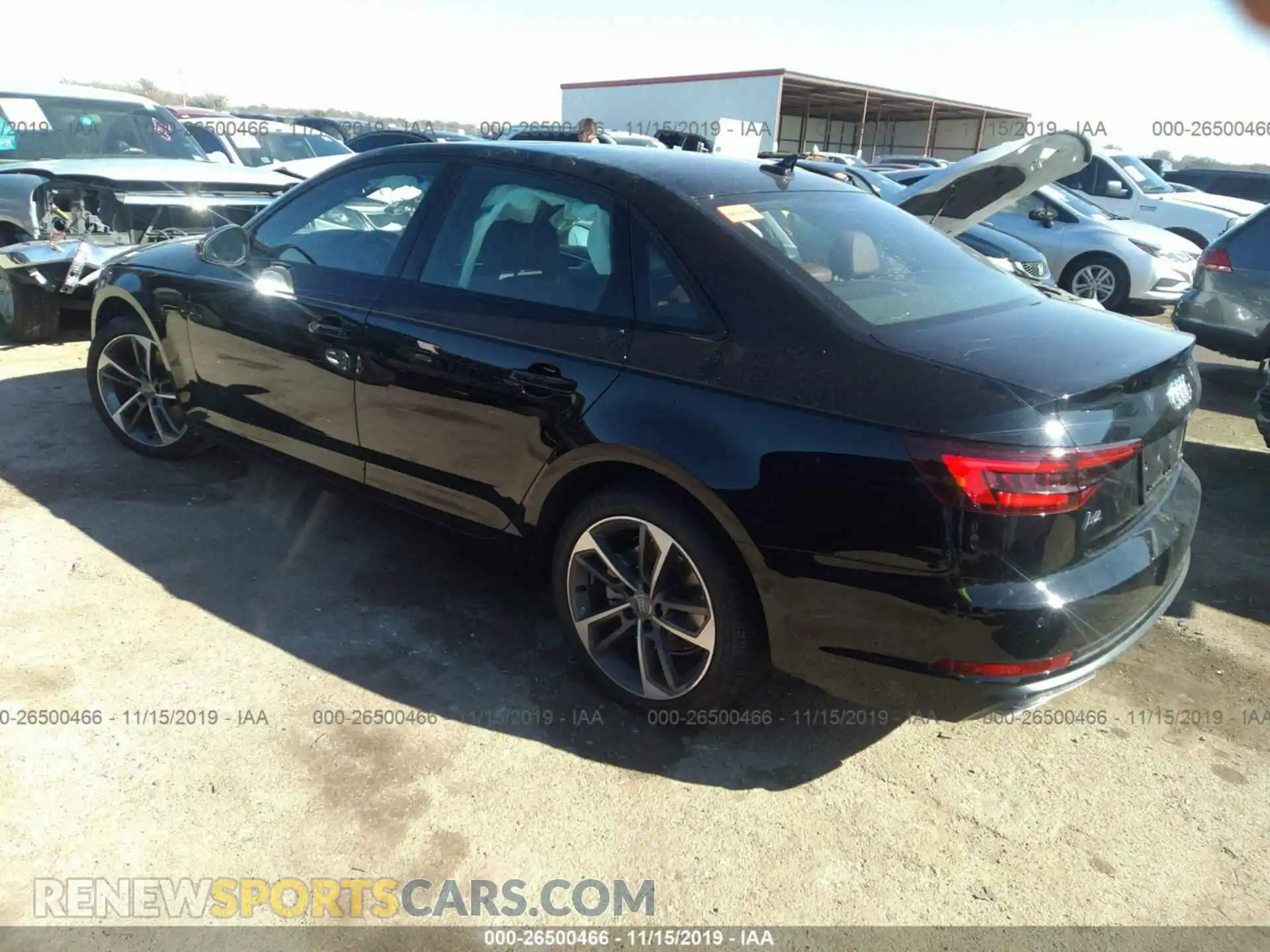 3 Photograph of a damaged car WAUGMAF4XKA108204 AUDI A4 2019