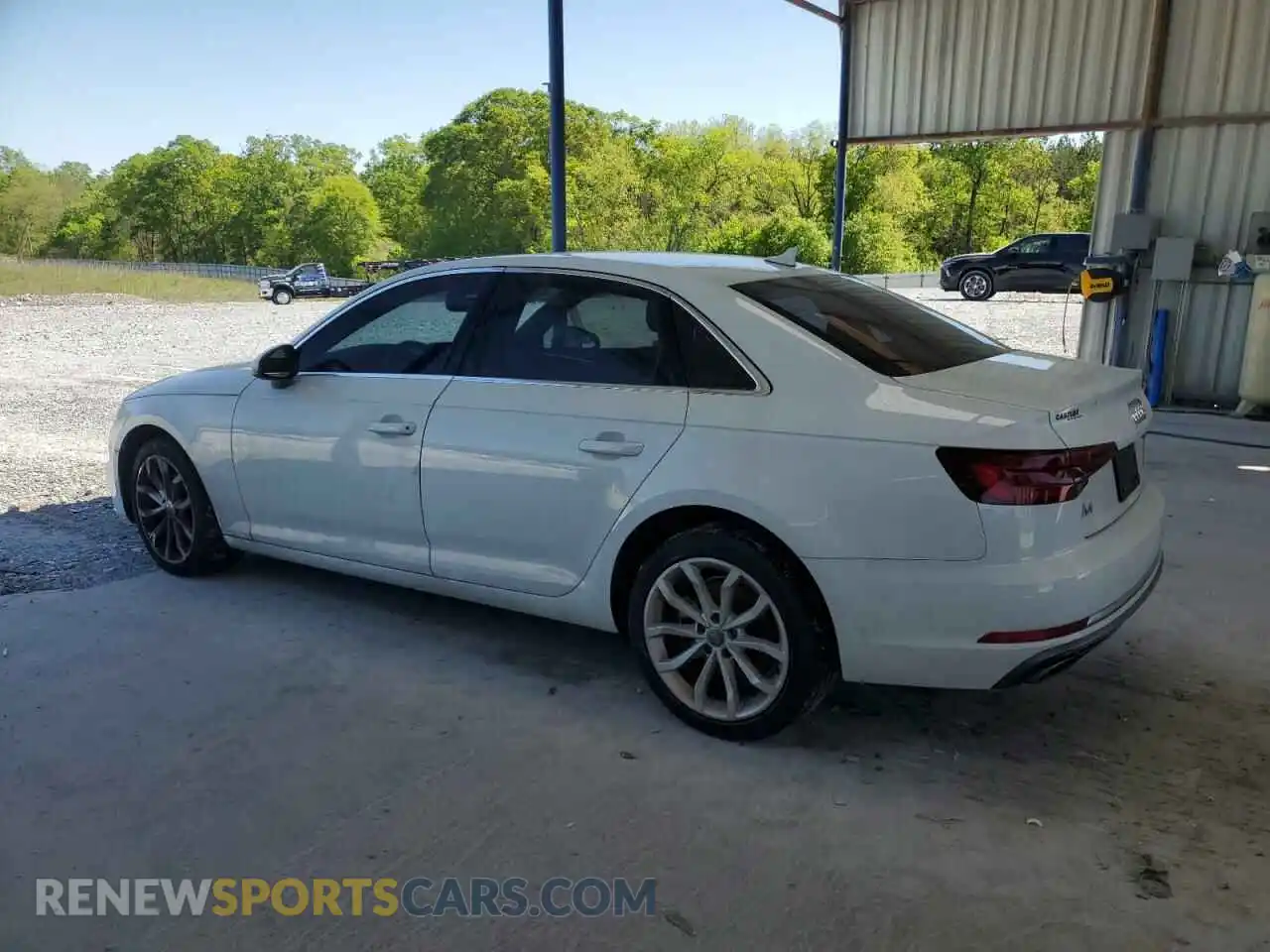 2 Photograph of a damaged car WAUGMAF4XKN001422 AUDI A4 2019