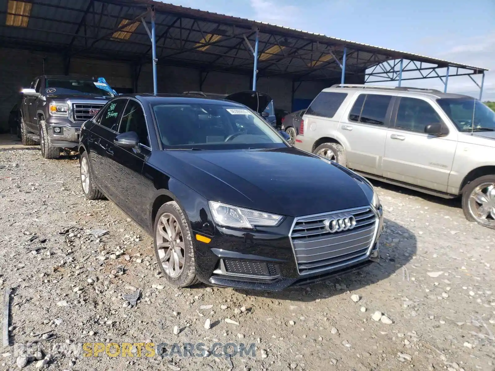 1 Photograph of a damaged car WAUGMAF4XKN011514 AUDI A4 2019