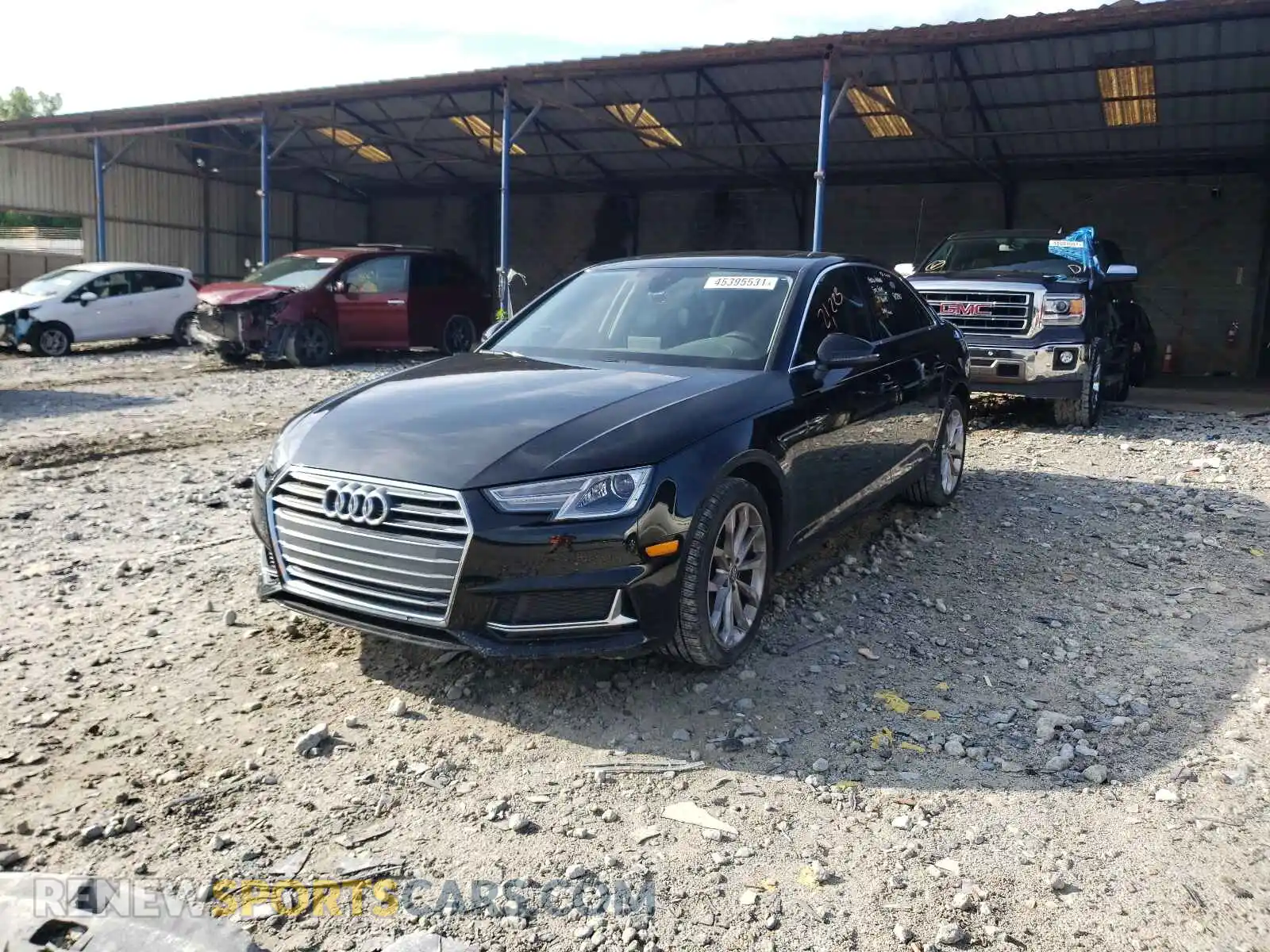 2 Photograph of a damaged car WAUGMAF4XKN011514 AUDI A4 2019