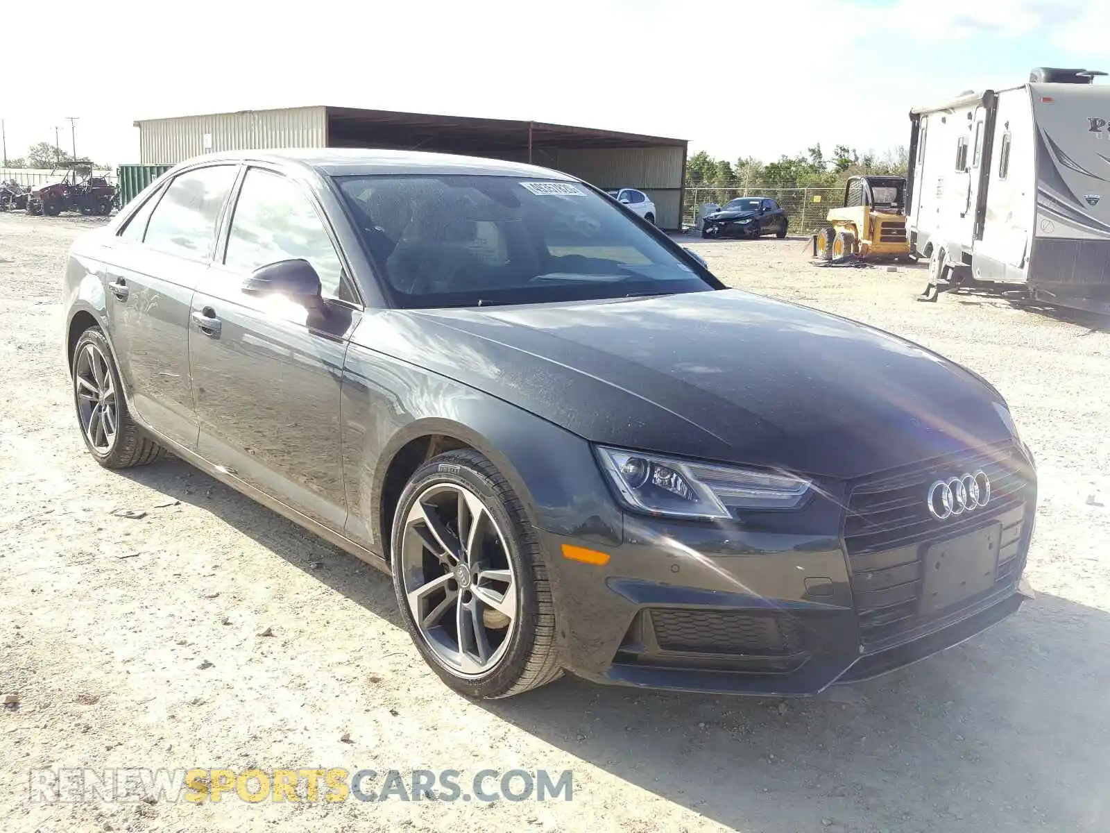 1 Photograph of a damaged car WAUGMAF4XKN017300 AUDI A4 2019