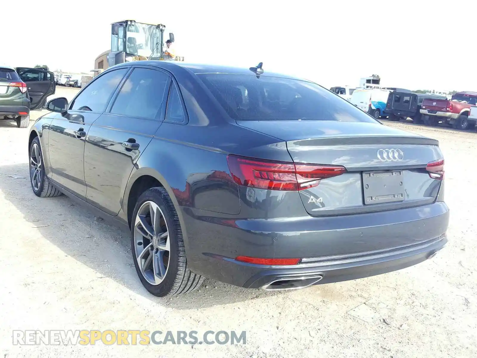 3 Photograph of a damaged car WAUGMAF4XKN017300 AUDI A4 2019
