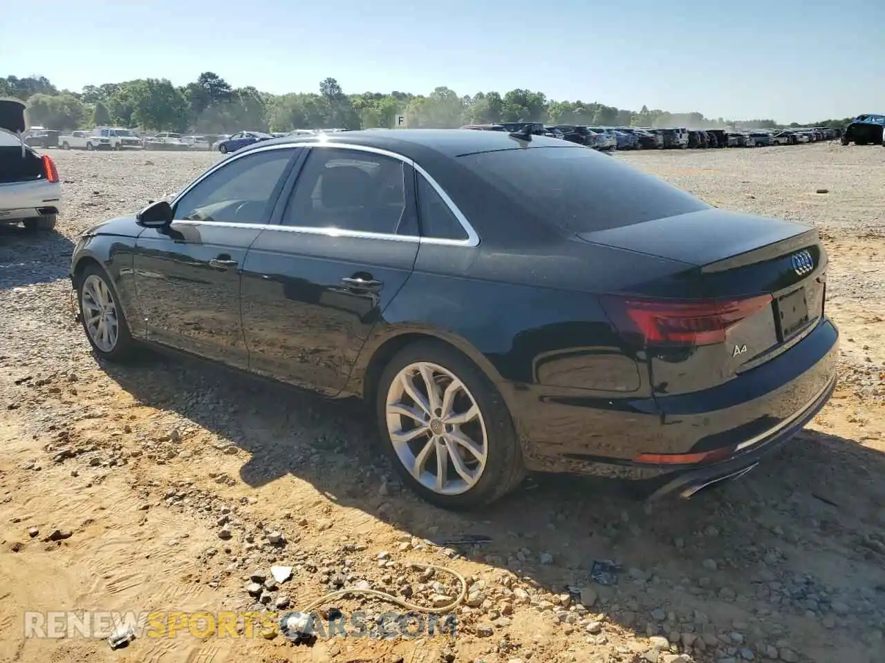 2 Photograph of a damaged car WAUHMAF41KN011471 AUDI A4 2019