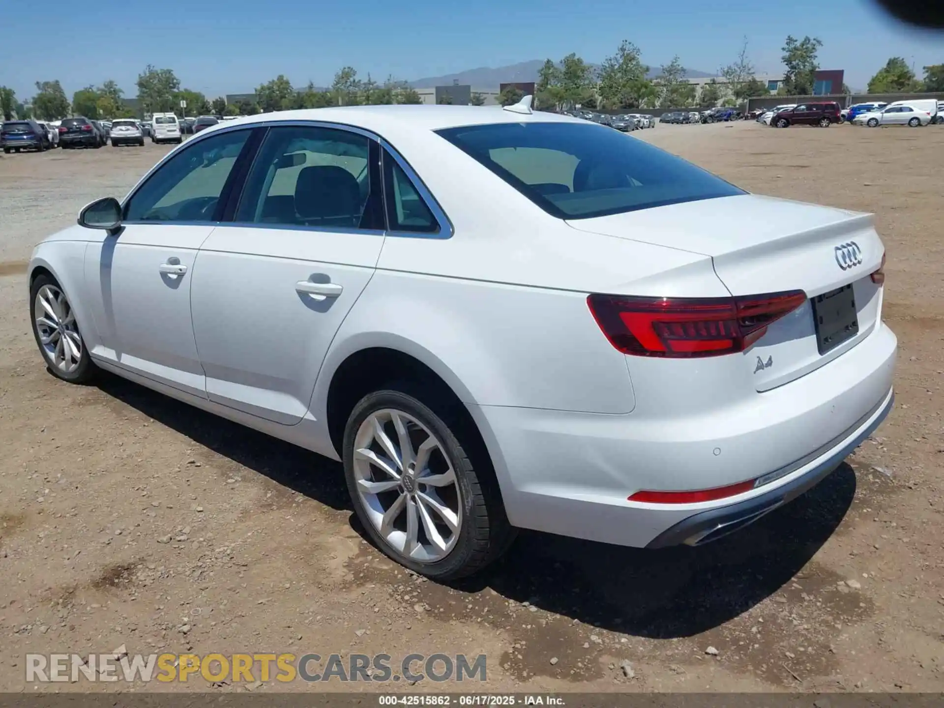 3 Photograph of a damaged car WAUHMAF44KN006880 AUDI A4 2019