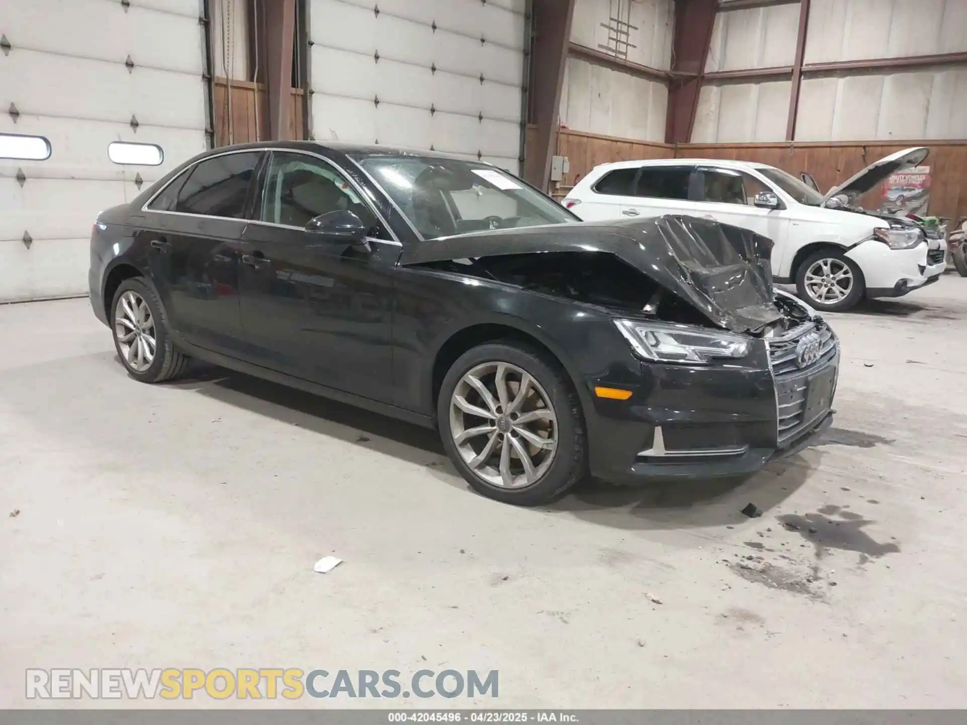 1 Photograph of a damaged car WAUHMAF45KN011814 AUDI A4 2019