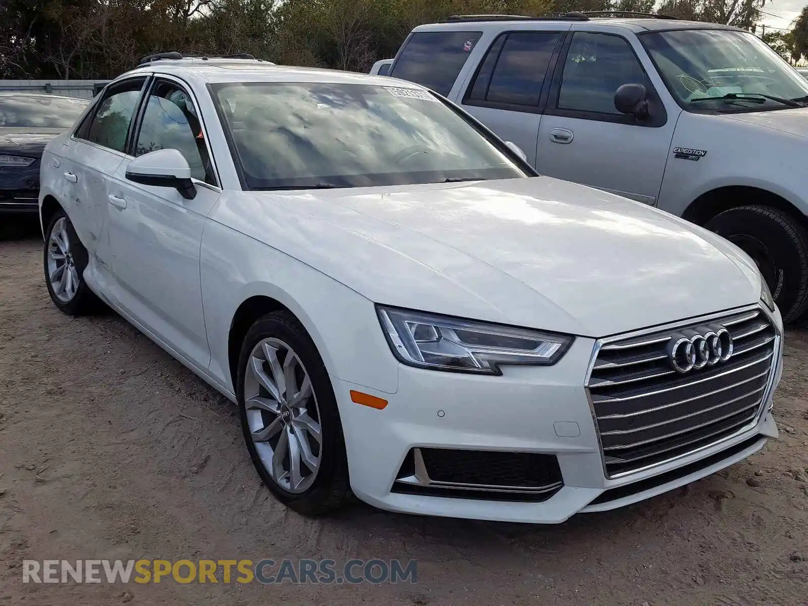 1 Photograph of a damaged car WAUHMAF46KA039001 AUDI A4 2019