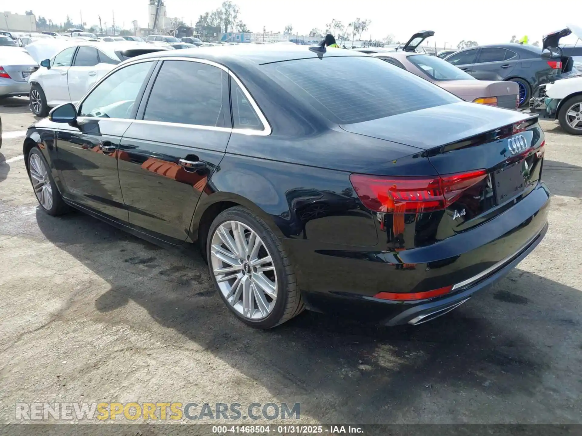 3 Photograph of a damaged car WAUHMAF49KN008950 AUDI A4 2019