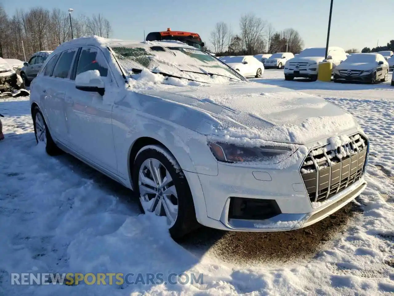 1 Photograph of a damaged car WA17NAF49LA038187 AUDI A4 2020