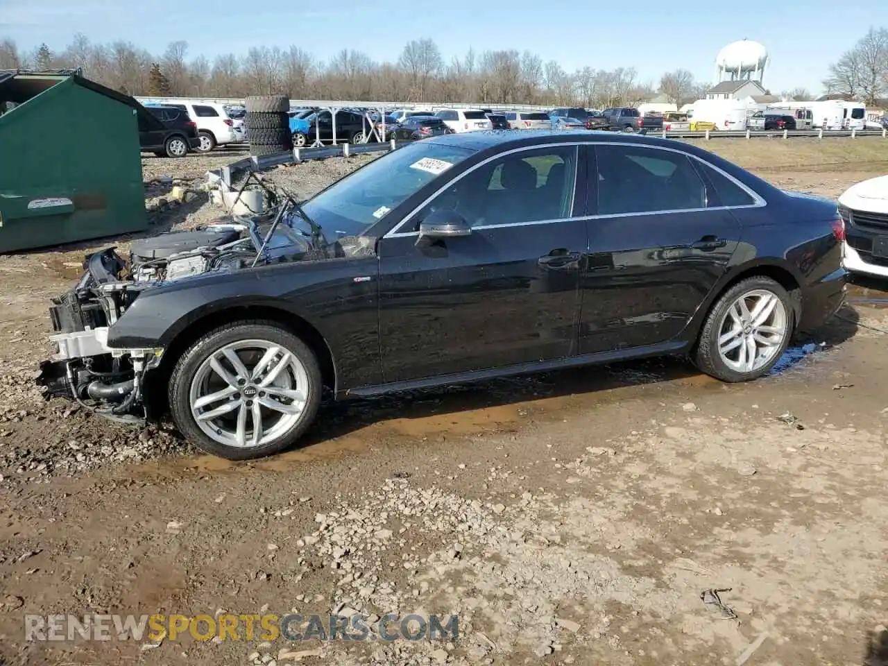 1 Photograph of a damaged car WAUDNAF40LN005996 AUDI A4 2020