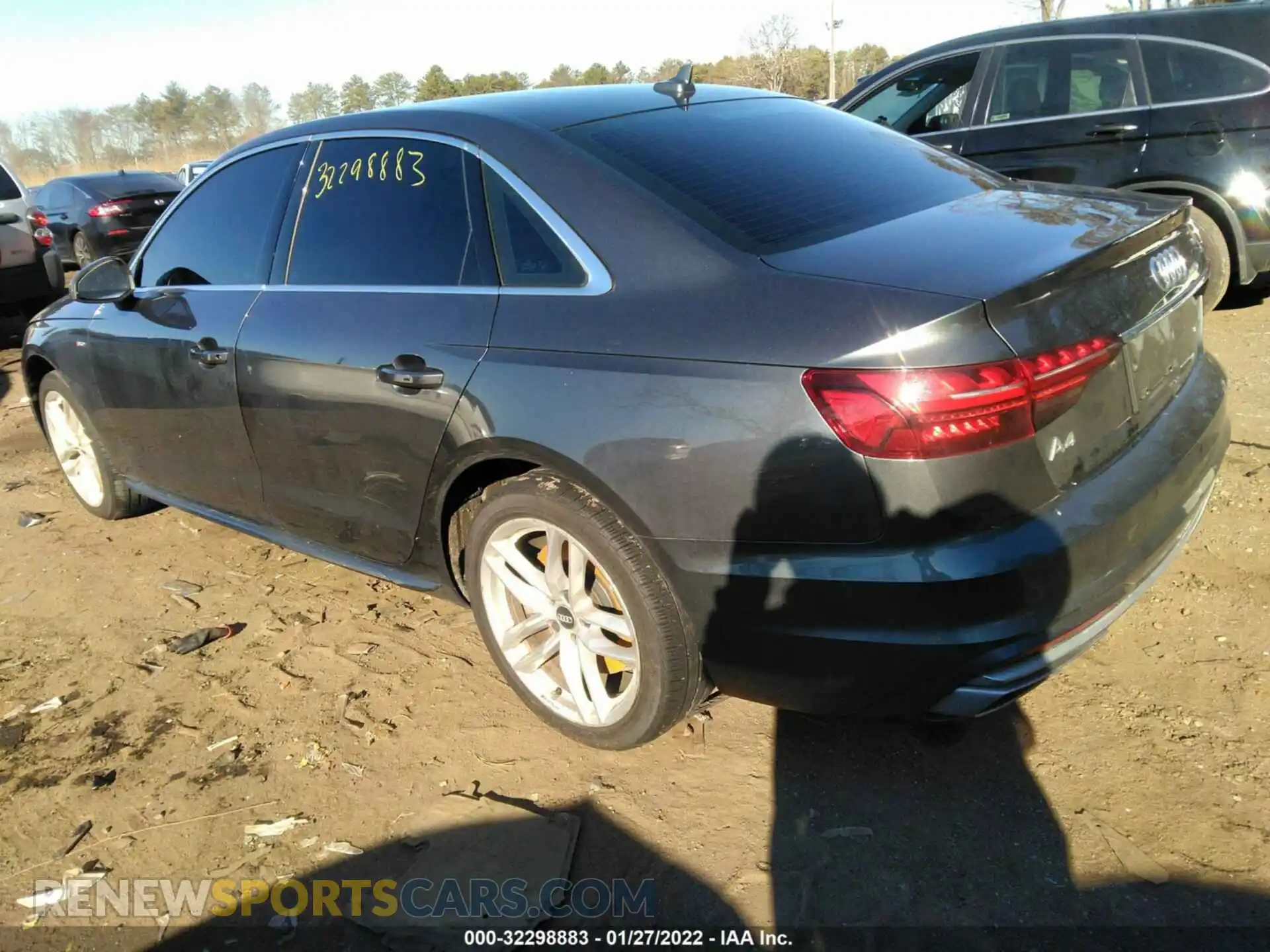 3 Photograph of a damaged car WAUDNAF41LN005439 AUDI A4 2020