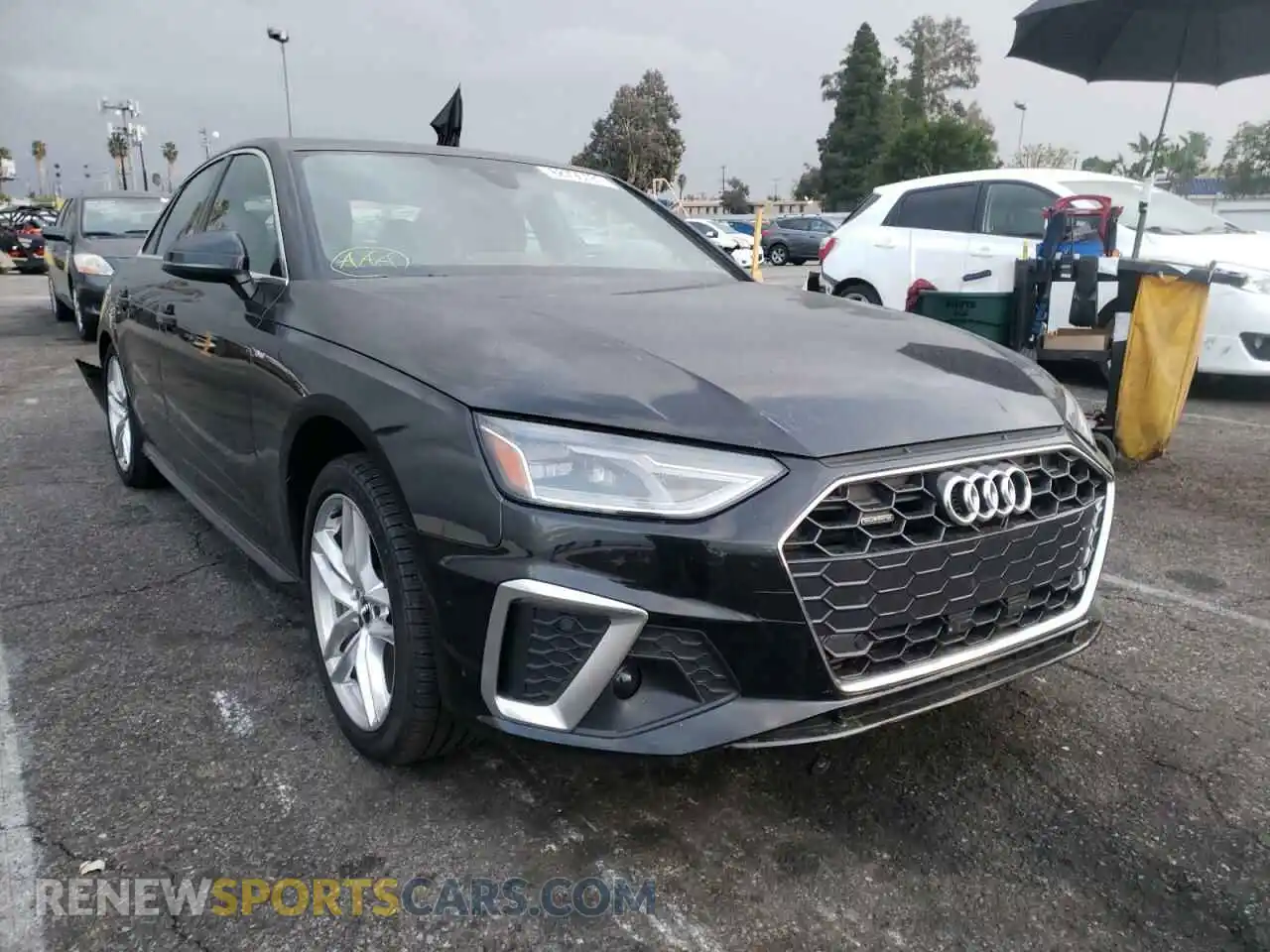 1 Photograph of a damaged car WAUDNAF48LN006197 AUDI A4 2020