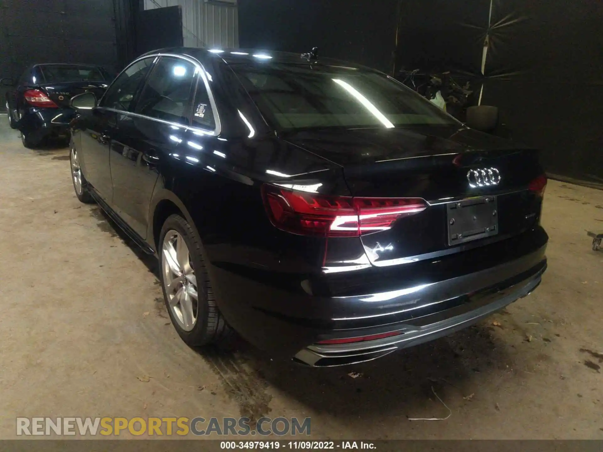 3 Photograph of a damaged car WAUDNAF49LN007553 AUDI A4 2020