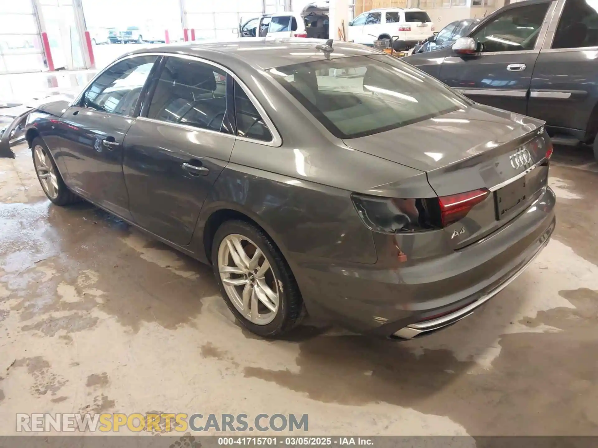 3 Photograph of a damaged car WAUDNAF4XLN010381 AUDI A4 2020