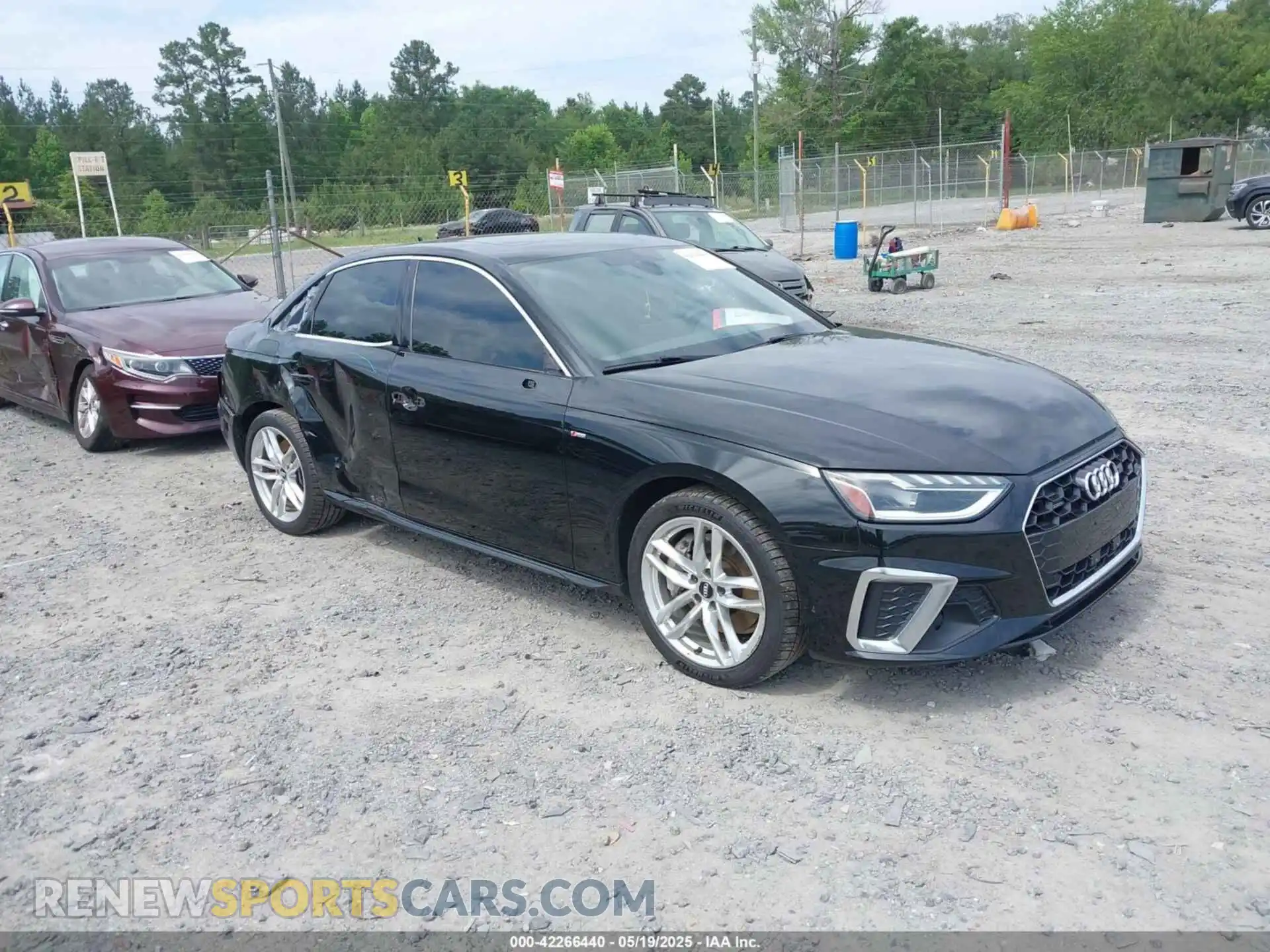 1 Photograph of a damaged car WAUENAF40LA062033 AUDI A4 2020