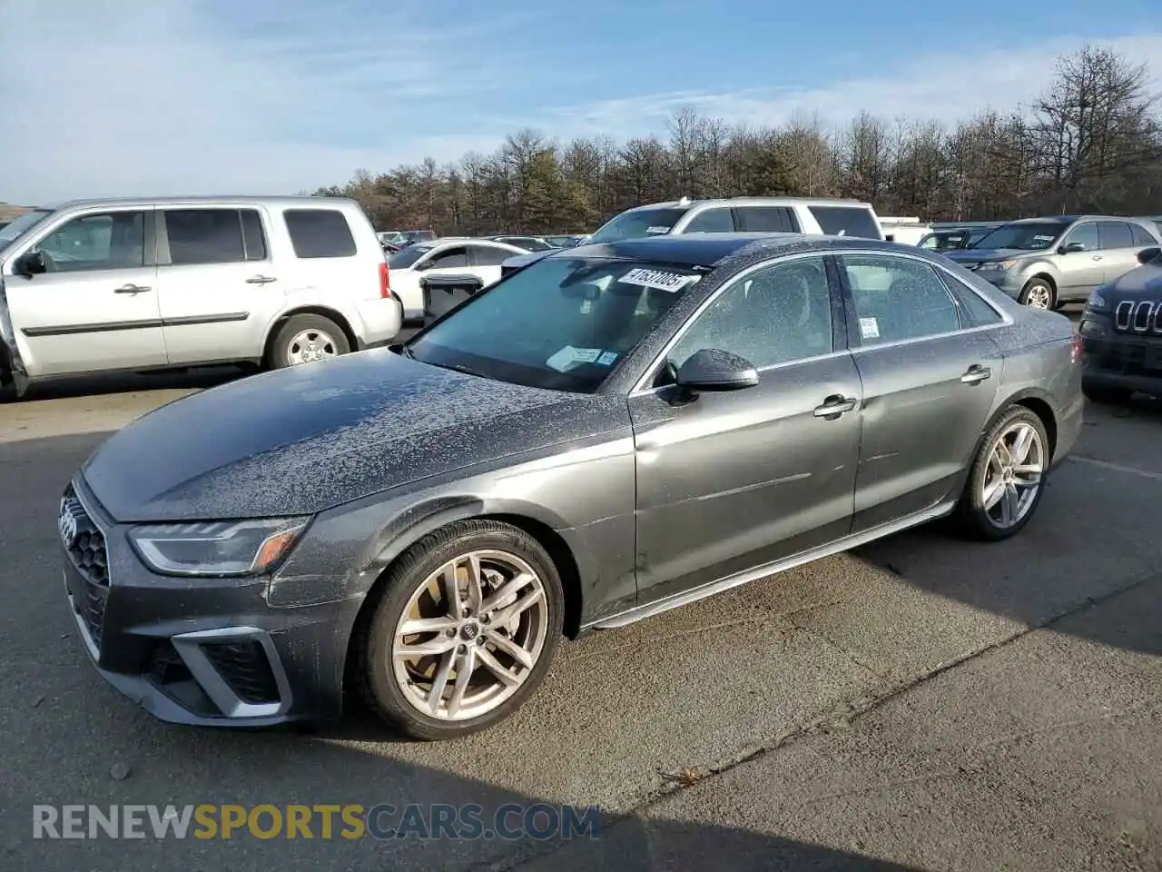 1 Фотография поврежденного автомобиля WAUENAF40LA073243 AUDI A4 2020