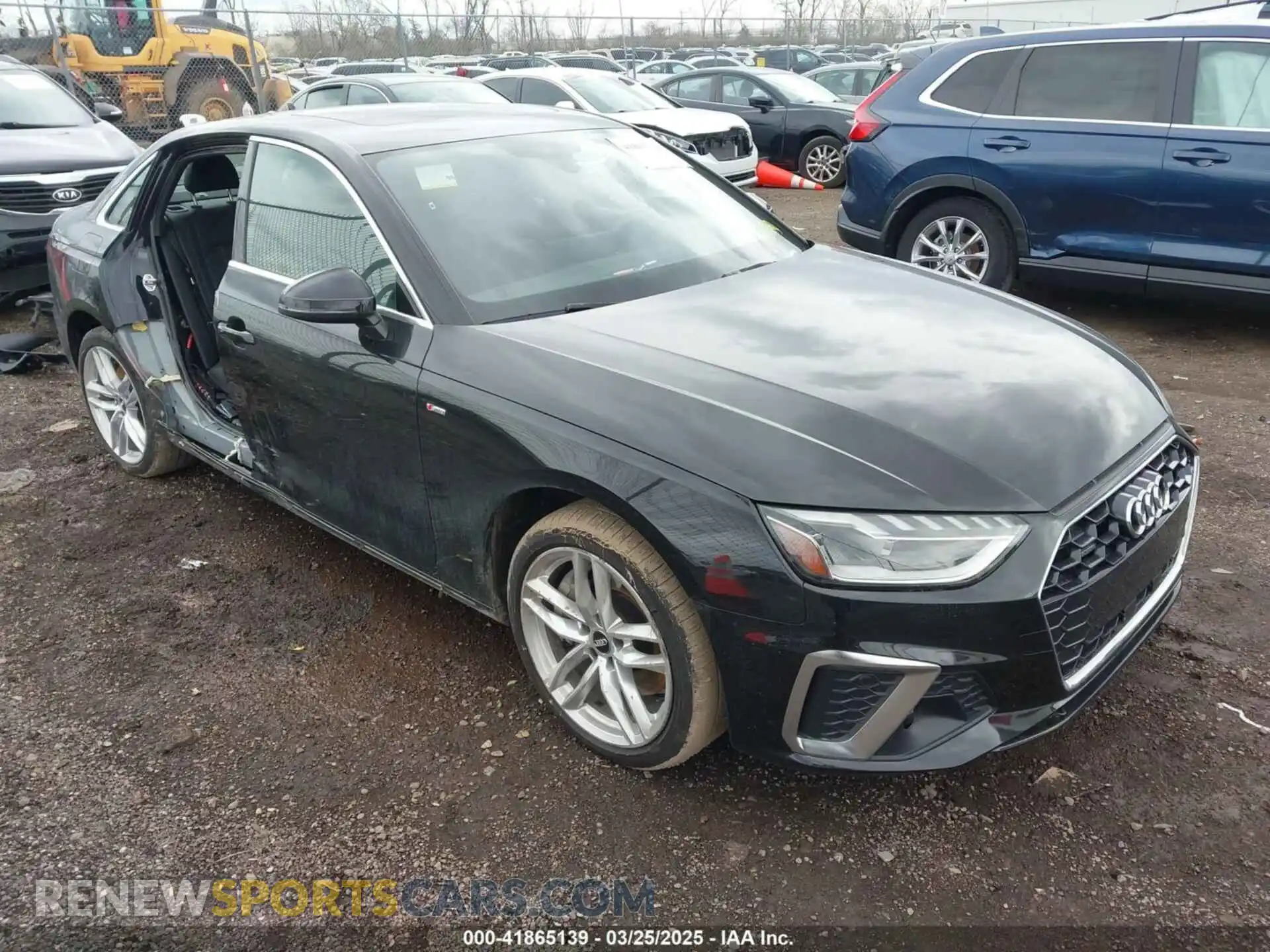 1 Photograph of a damaged car WAUENAF41LA039182 AUDI A4 2020