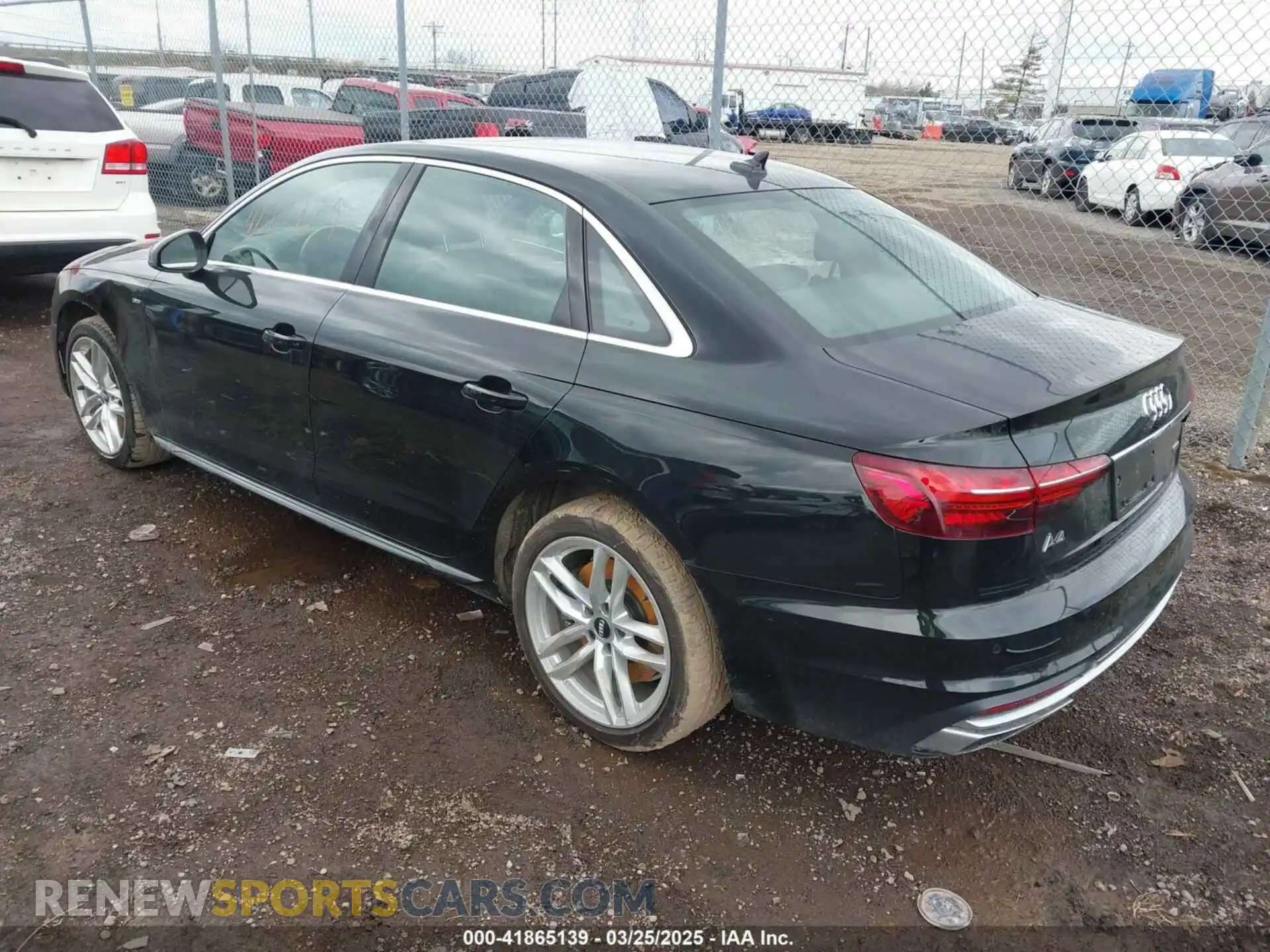 3 Photograph of a damaged car WAUENAF41LA039182 AUDI A4 2020