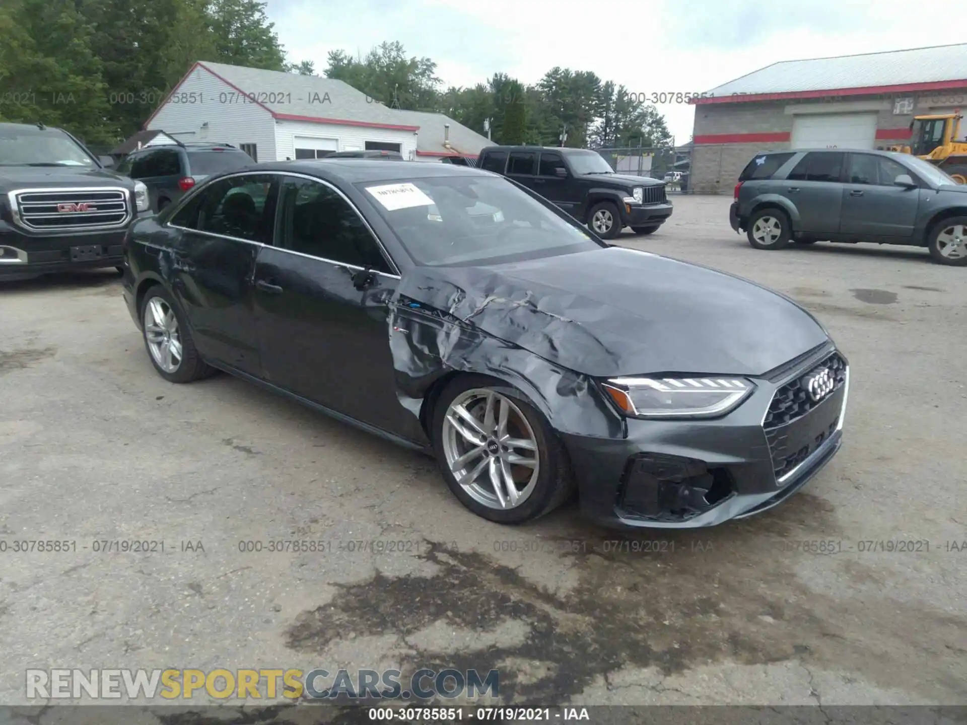1 Photograph of a damaged car WAUENAF44LA039404 AUDI A4 2020