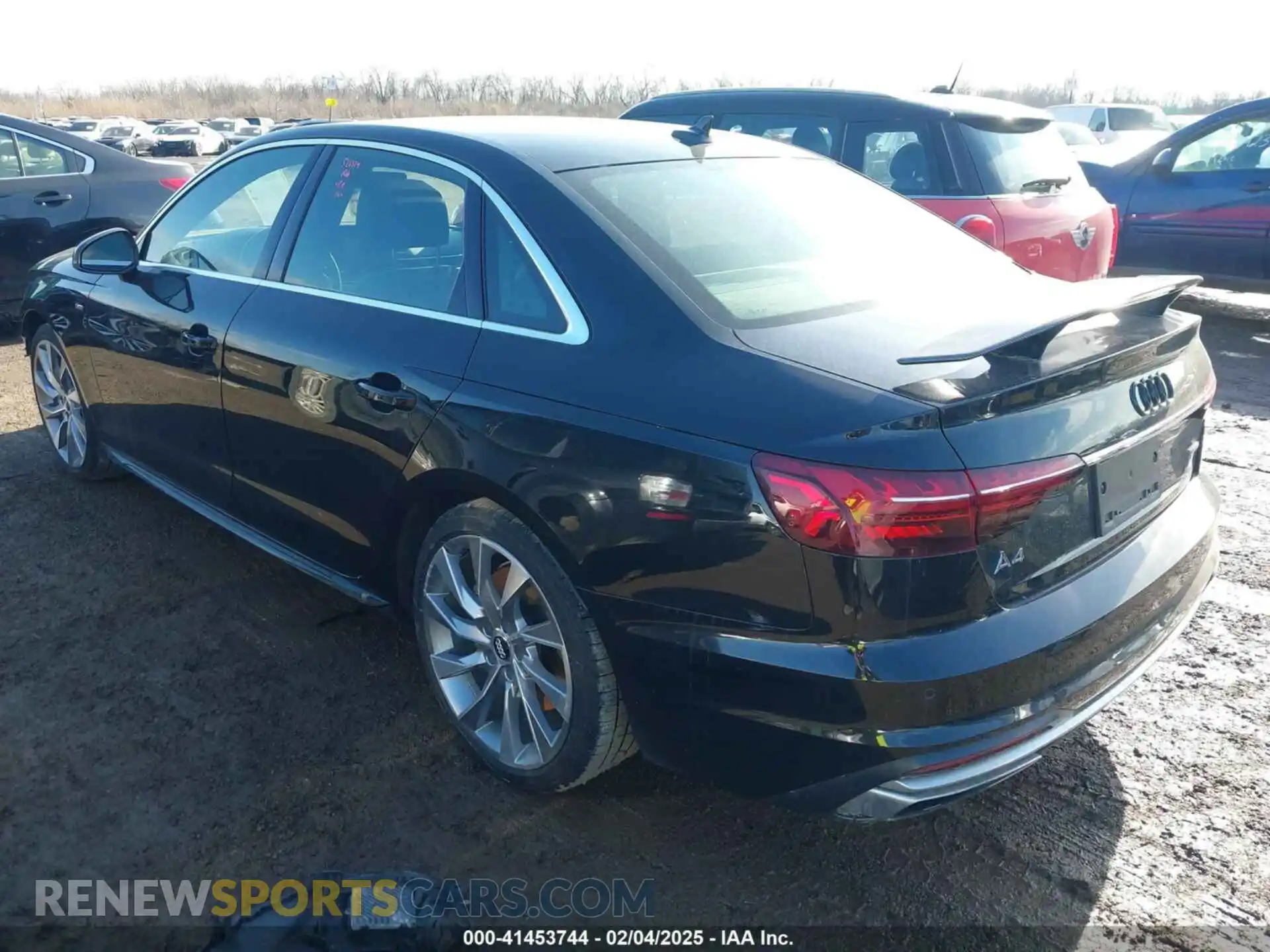 3 Photograph of a damaged car WAUENAF44LN009215 AUDI A4 2020