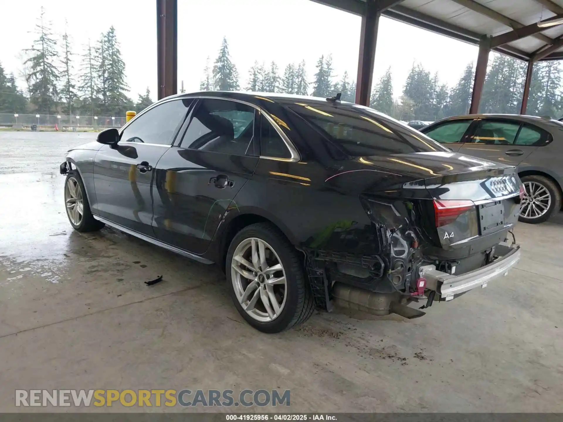 3 Photograph of a damaged car WAUENAF44LN010185 AUDI A4 2020