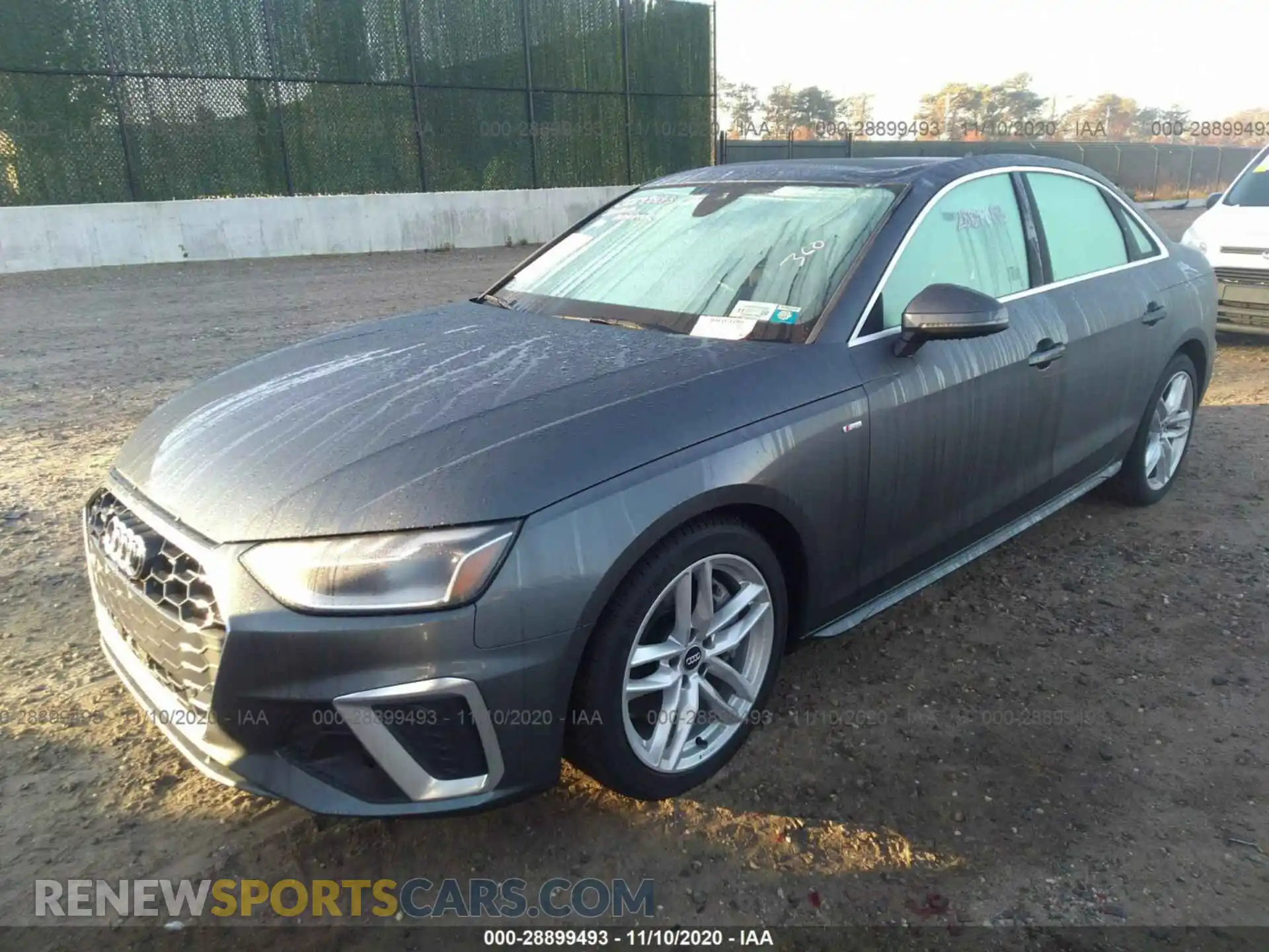 2 Photograph of a damaged car WAUENAF45LN010440 AUDI A4 2020