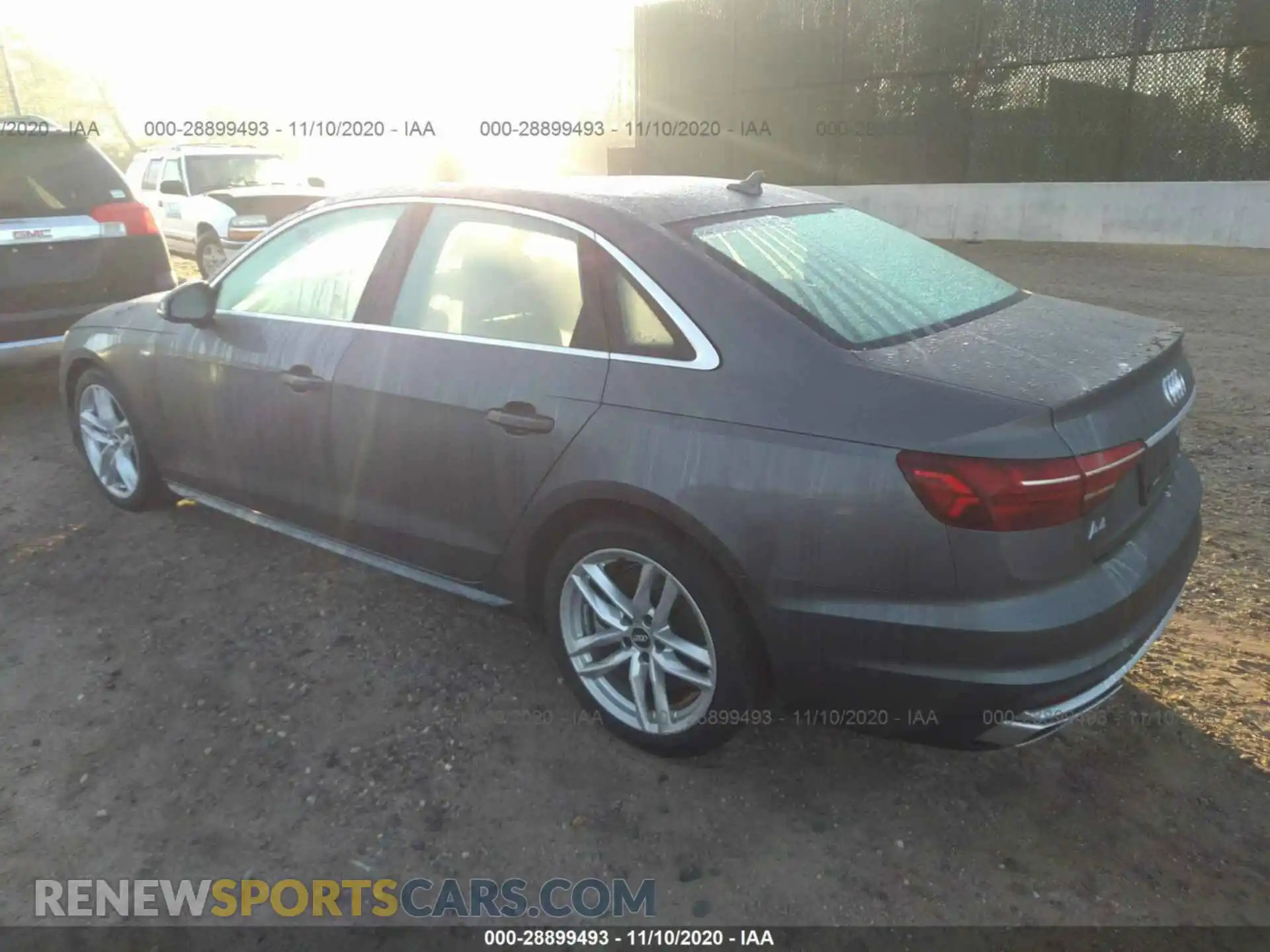 3 Photograph of a damaged car WAUENAF45LN010440 AUDI A4 2020