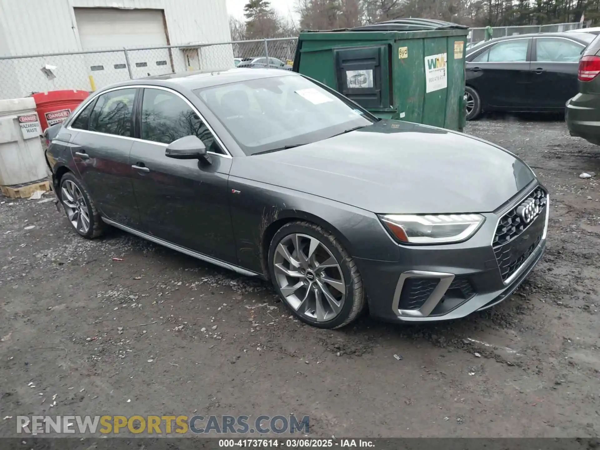 1 Photograph of a damaged car WAUENAF46LN005005 AUDI A4 2020