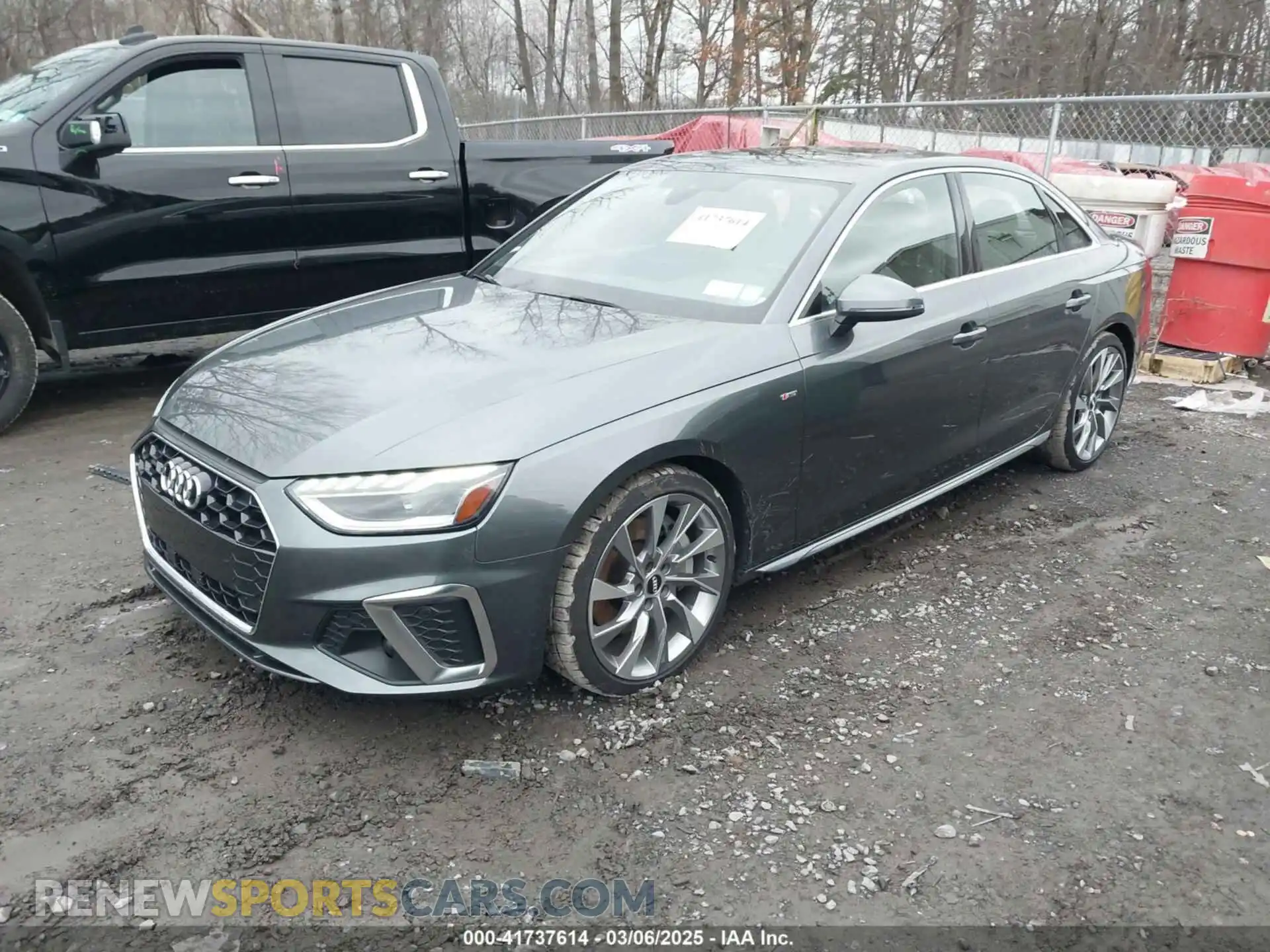 2 Photograph of a damaged car WAUENAF46LN005005 AUDI A4 2020