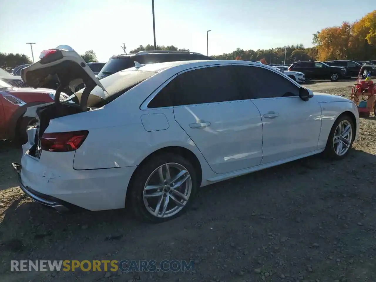 3 Photograph of a damaged car WAUENAF46LN006428 AUDI A4 2020