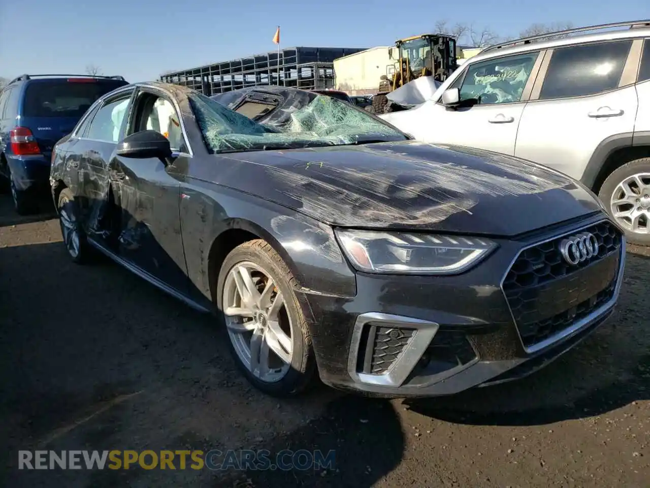 1 Photograph of a damaged car WAUENAF47LN010780 AUDI A4 2020