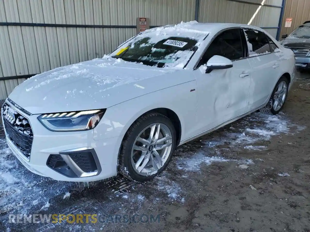 1 Photograph of a damaged car WAUENAF4XLN007923 AUDI A4 2020