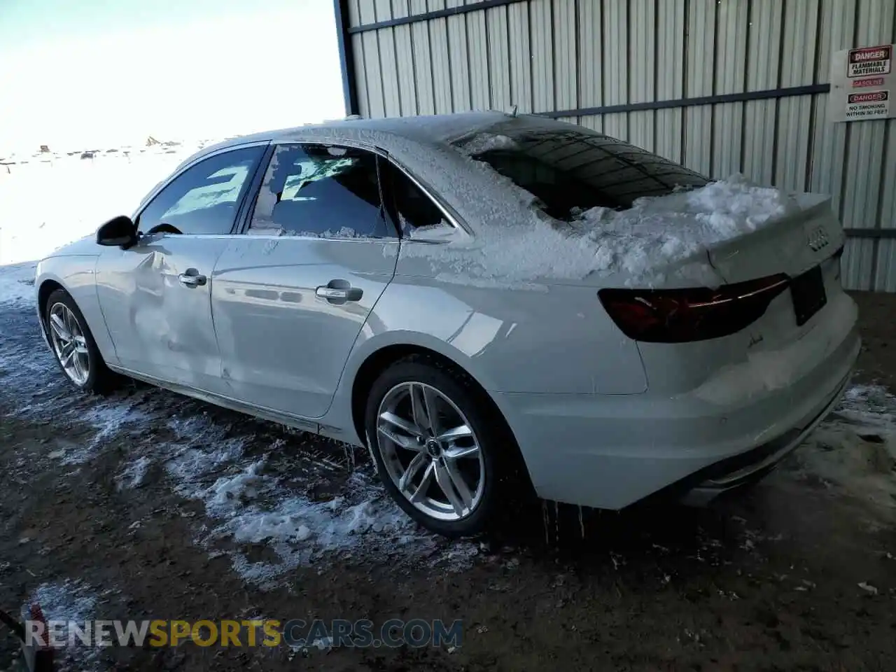 2 Photograph of a damaged car WAUENAF4XLN007923 AUDI A4 2020