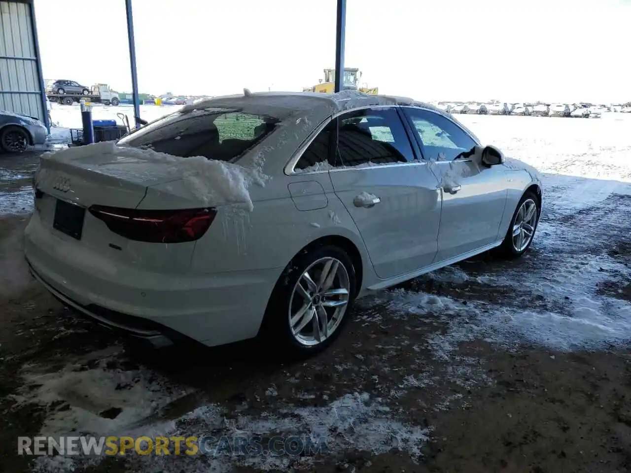 3 Photograph of a damaged car WAUENAF4XLN007923 AUDI A4 2020