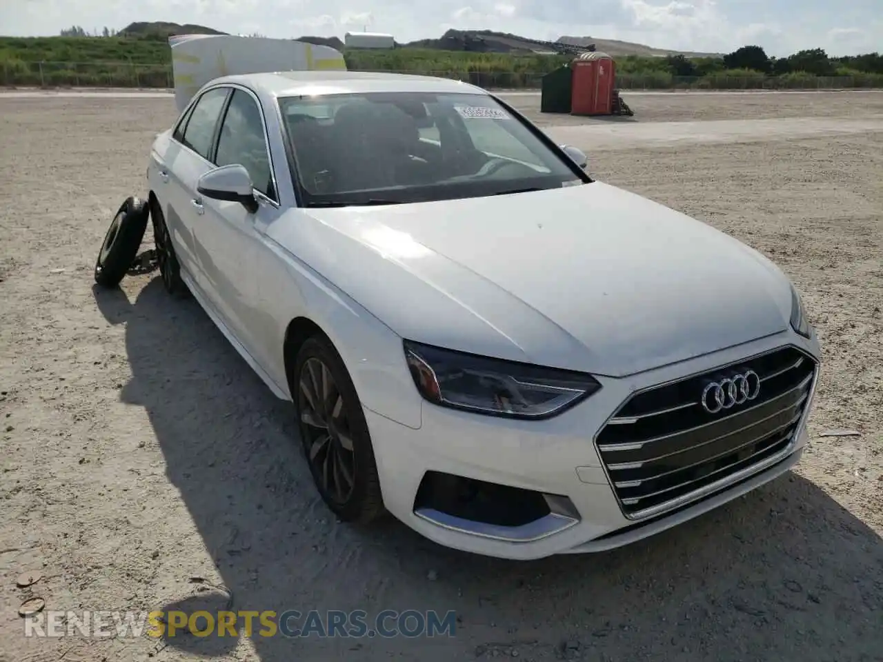 1 Photograph of a damaged car WAUGMAF42LN006275 AUDI A4 2020