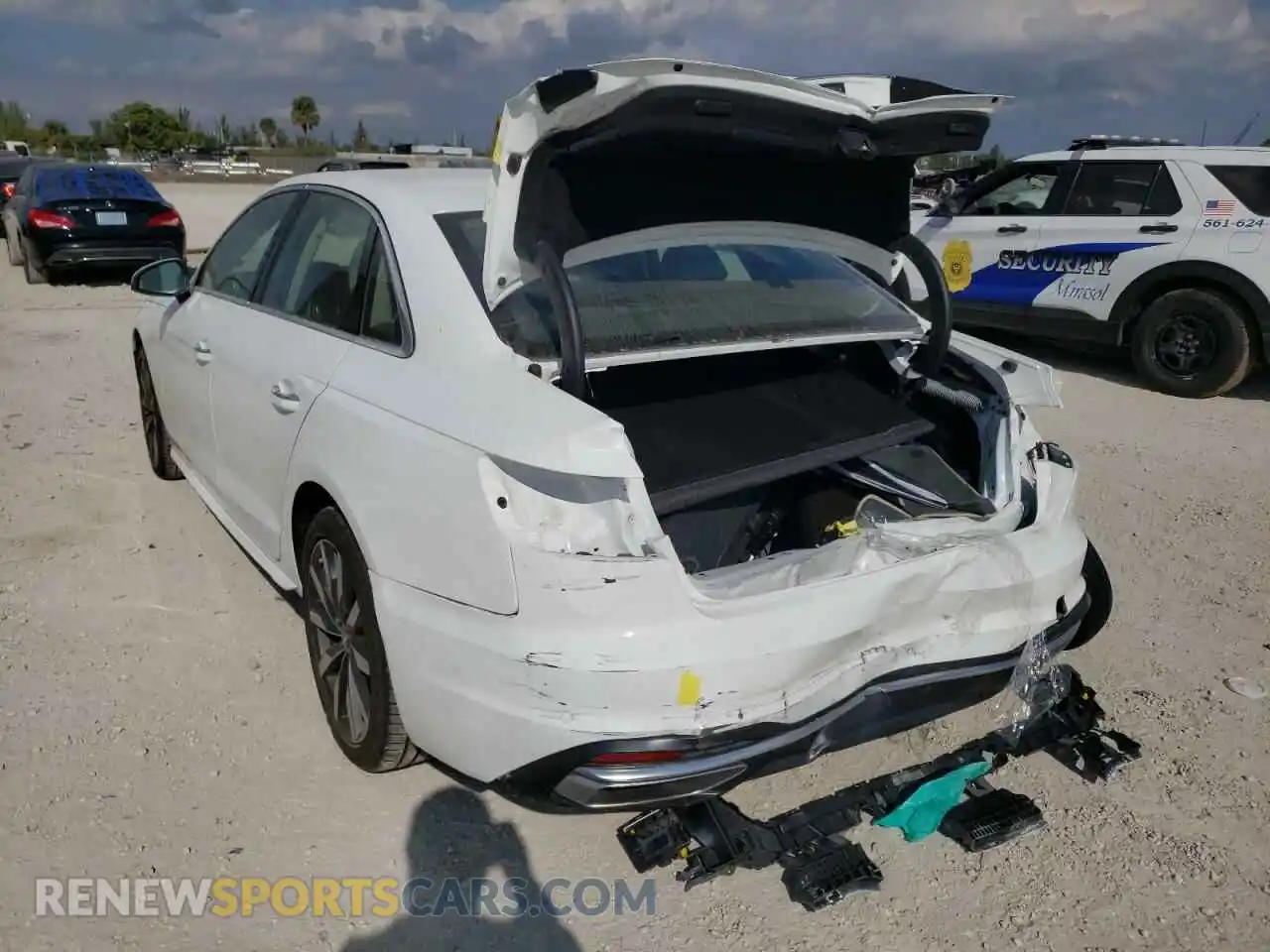 3 Photograph of a damaged car WAUGMAF42LN006275 AUDI A4 2020