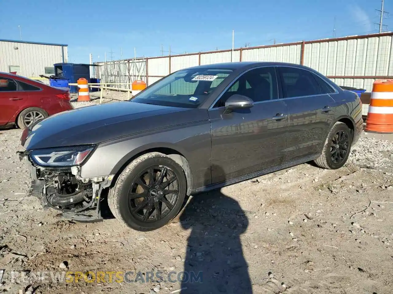 1 Photograph of a damaged car WAUGMAF43LA045058 AUDI A4 2020