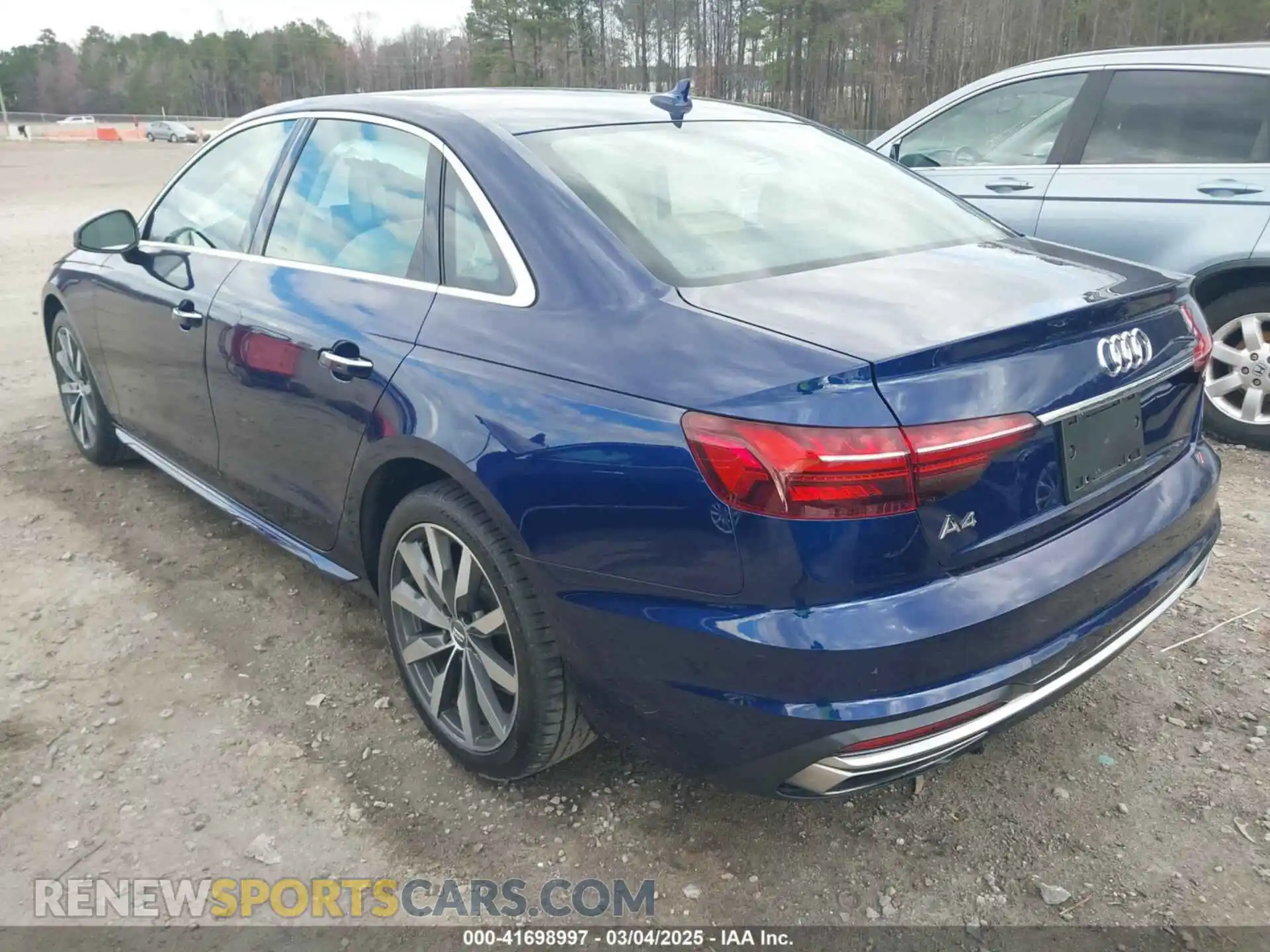 3 Photograph of a damaged car WAUGMAF43LN004213 AUDI A4 2020