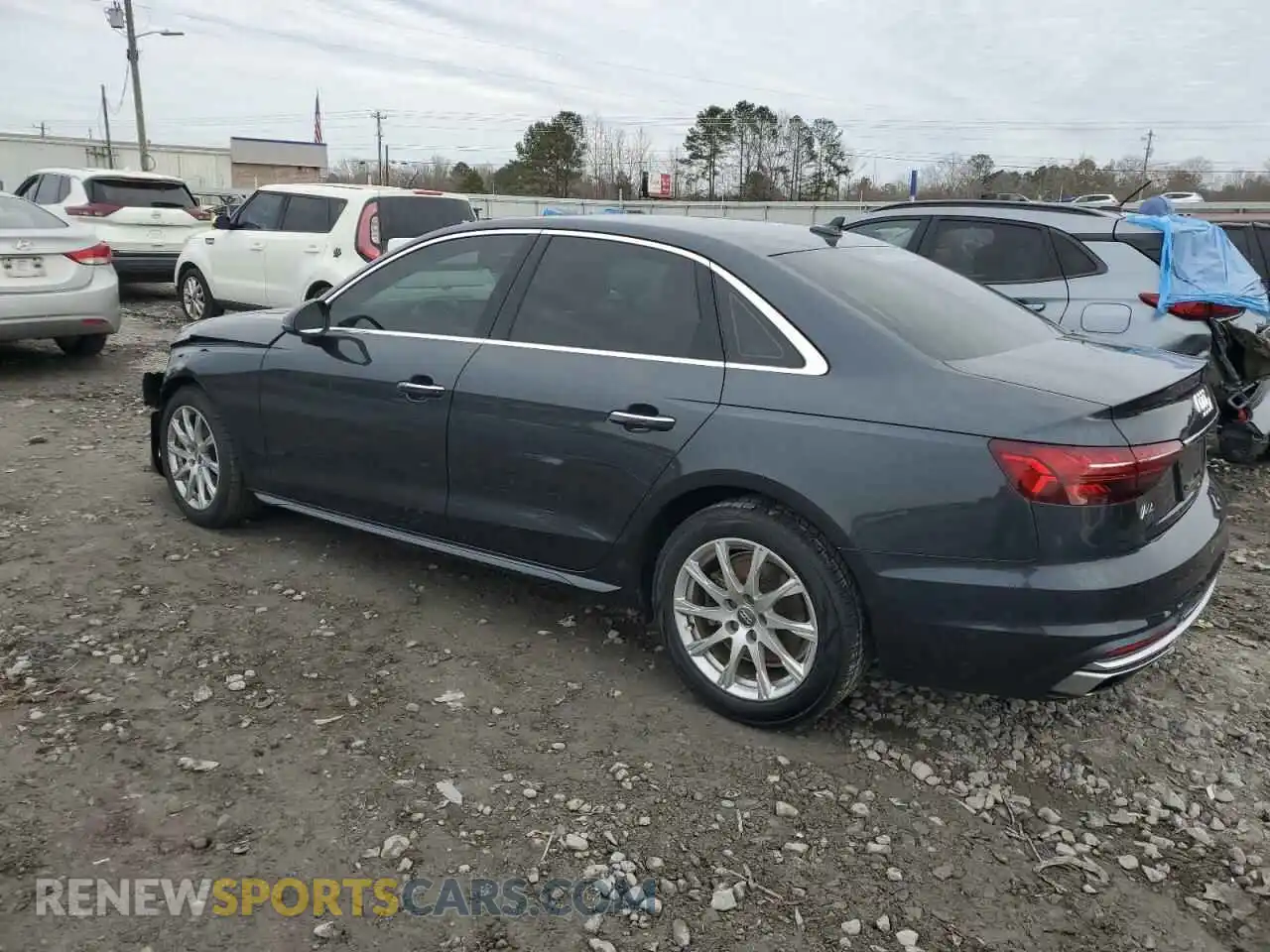 2 Photograph of a damaged car WAUGMAF43LN009282 AUDI A4 2020